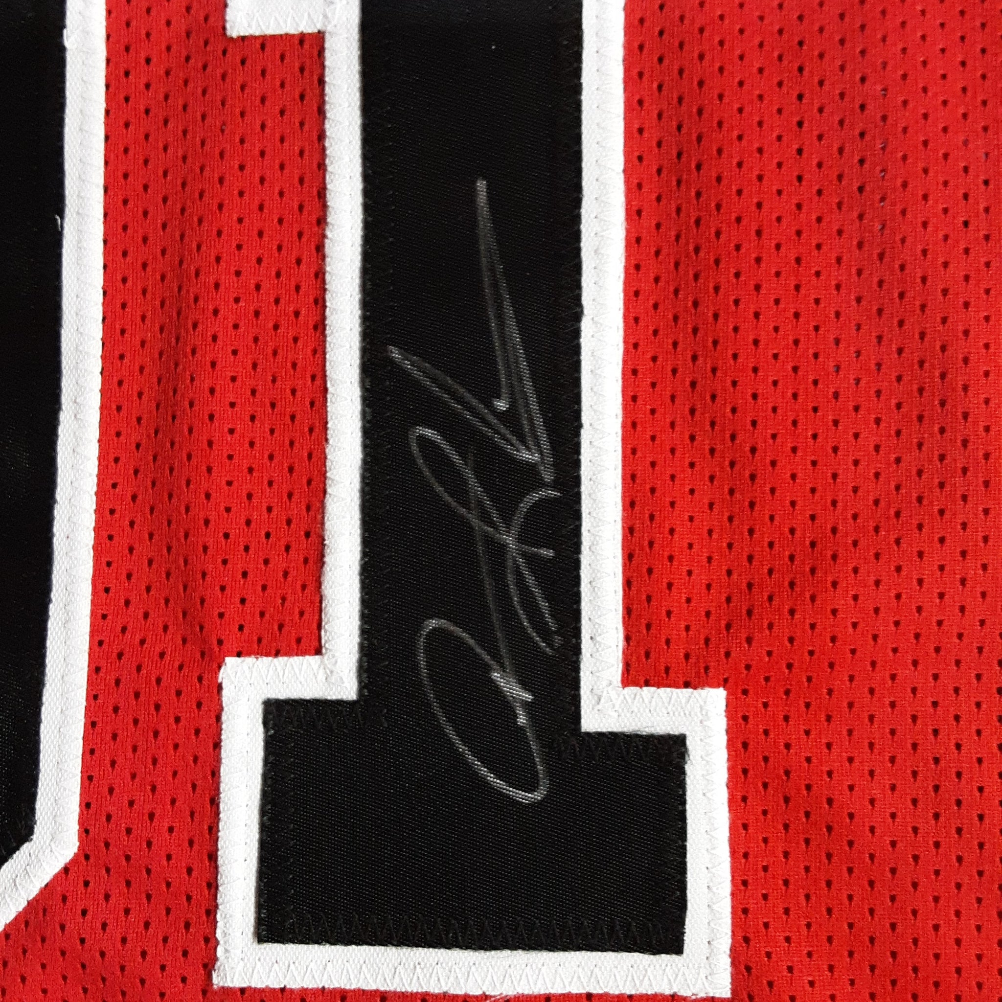Dennis Rodman Authentic Signed Pro Style Jersey Autographed JSA-