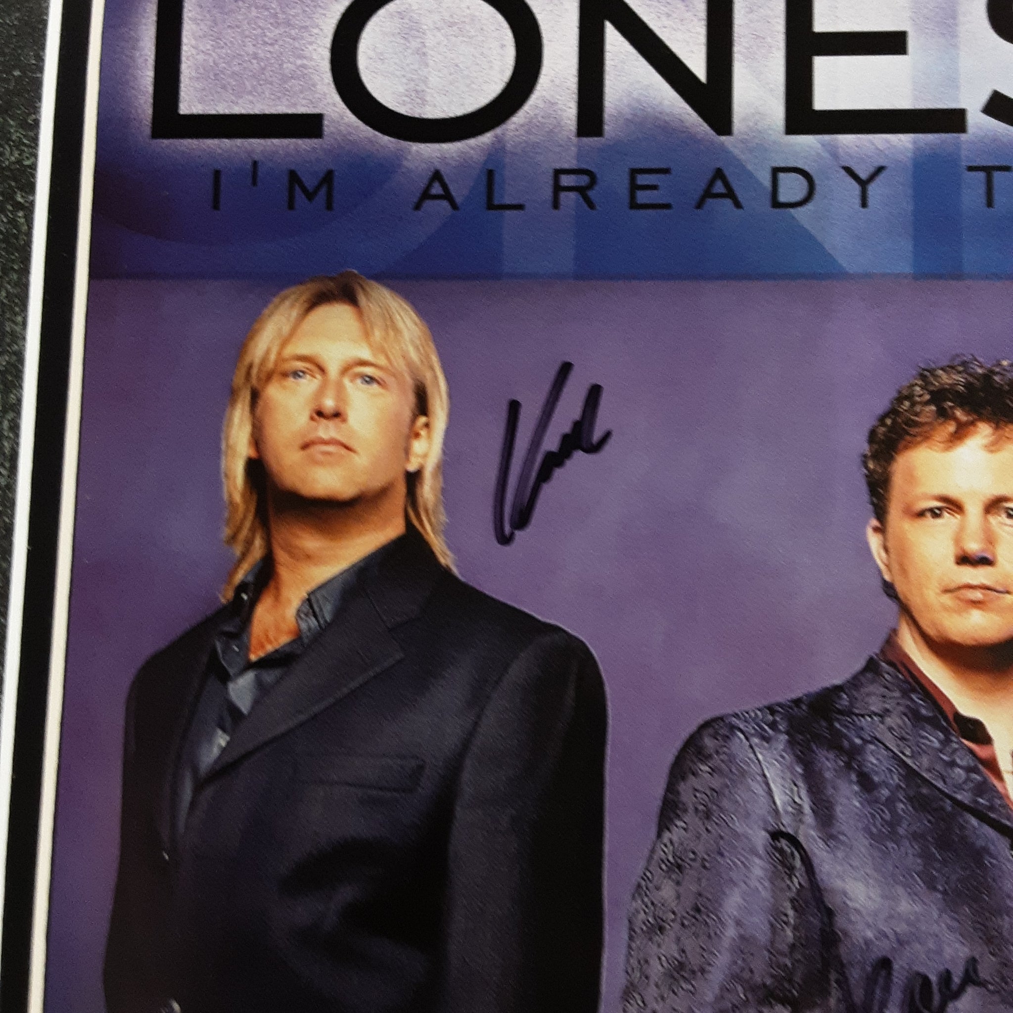 Blake Shelton, Jamie O'Neal, and Lonestar Authentic Signed Poster Framed 13x19 Autographed JSA