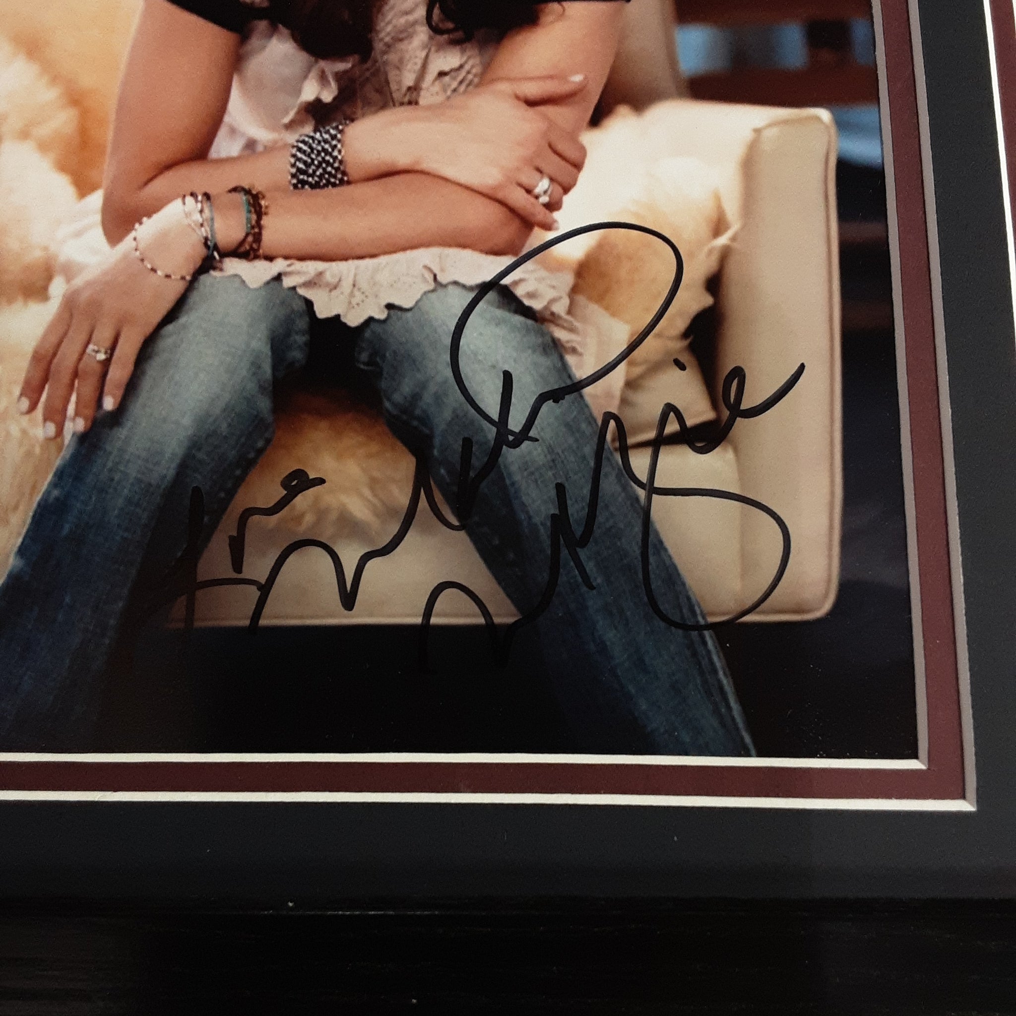 Martina Mcbride Authentic Signed Framed 8x10 Photo Autographed PSA