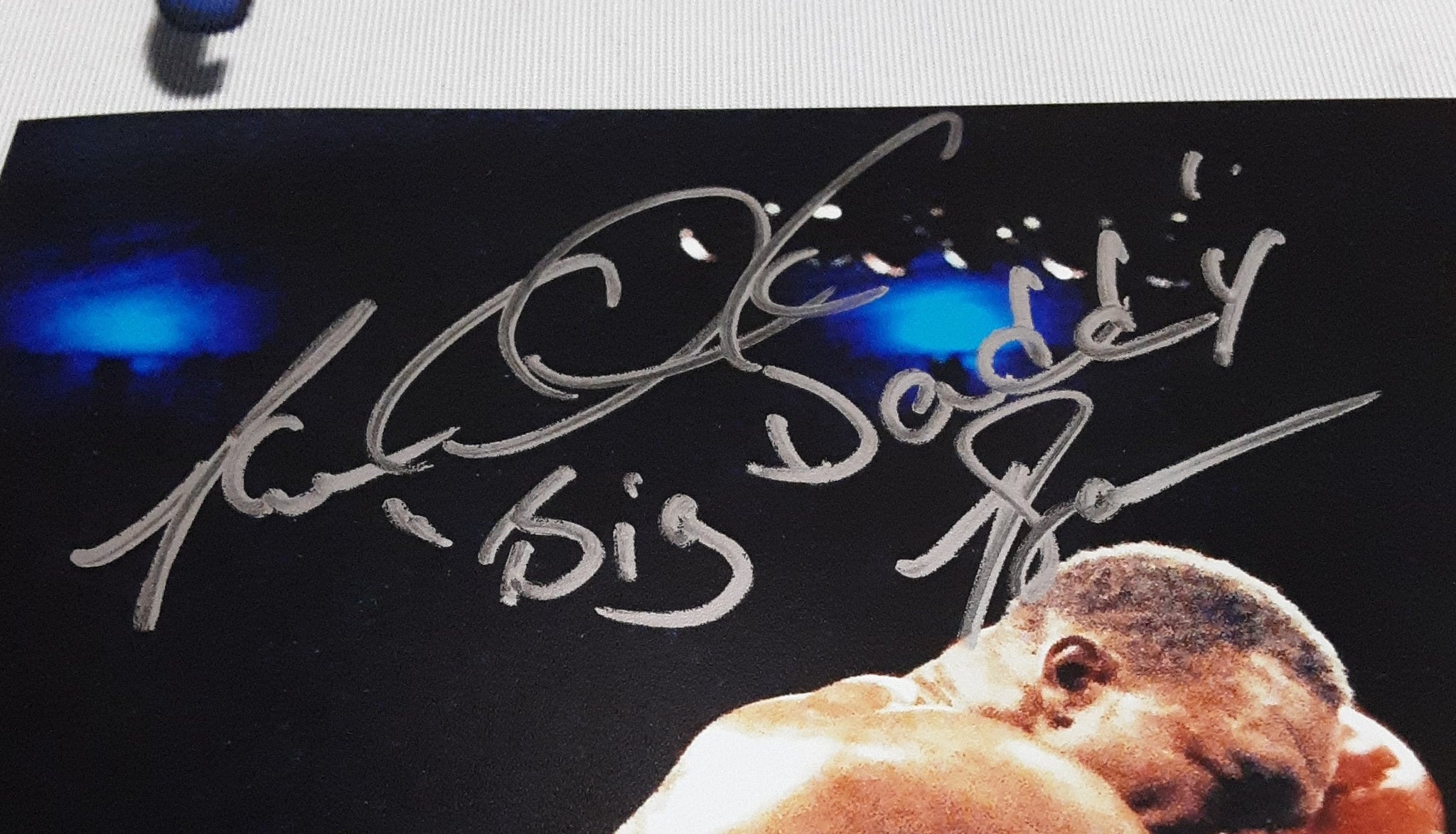 Riddick Bowe Authentic Signed 8x10 Photo Autographed with Inscription JSA.