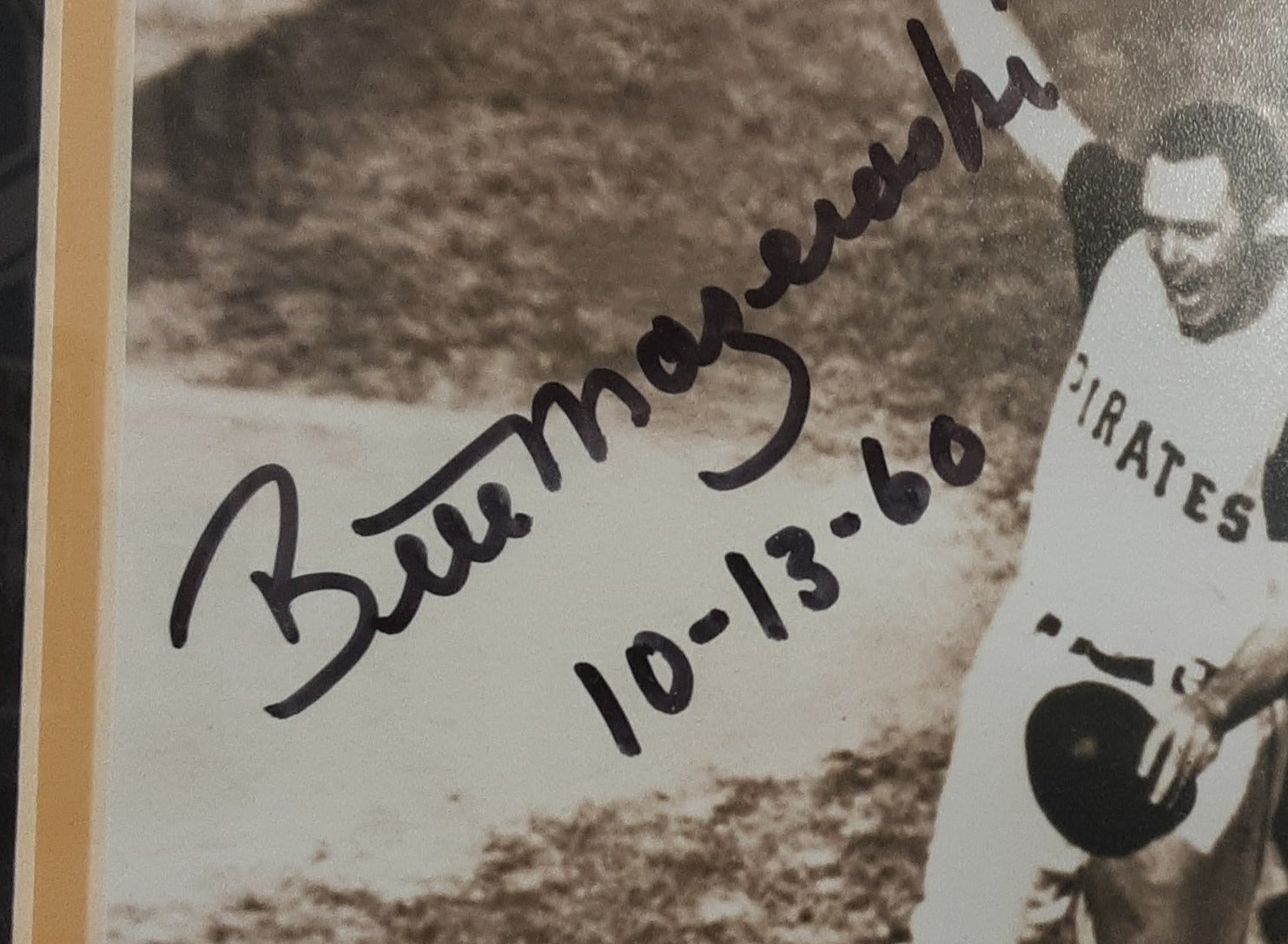 Bill Mazeroski Authentic Signed Framed 8x10 Photo Autographed JSA