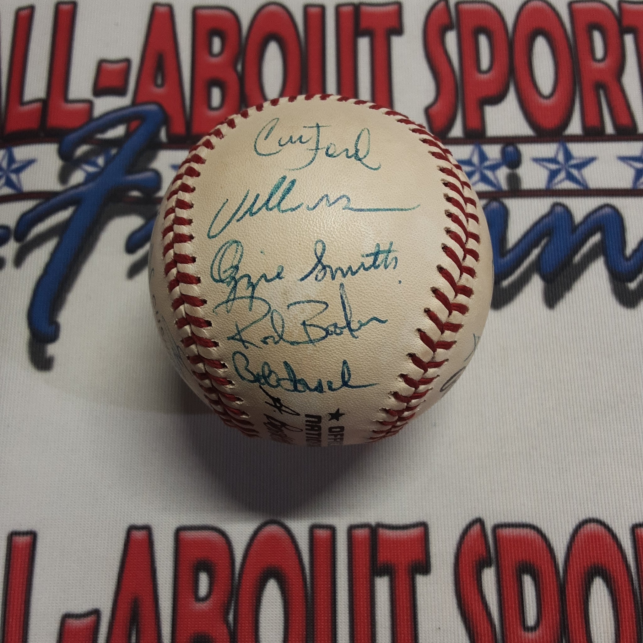 1987 Team Signed Authentic Signed Baseball Autographed JSA LOA