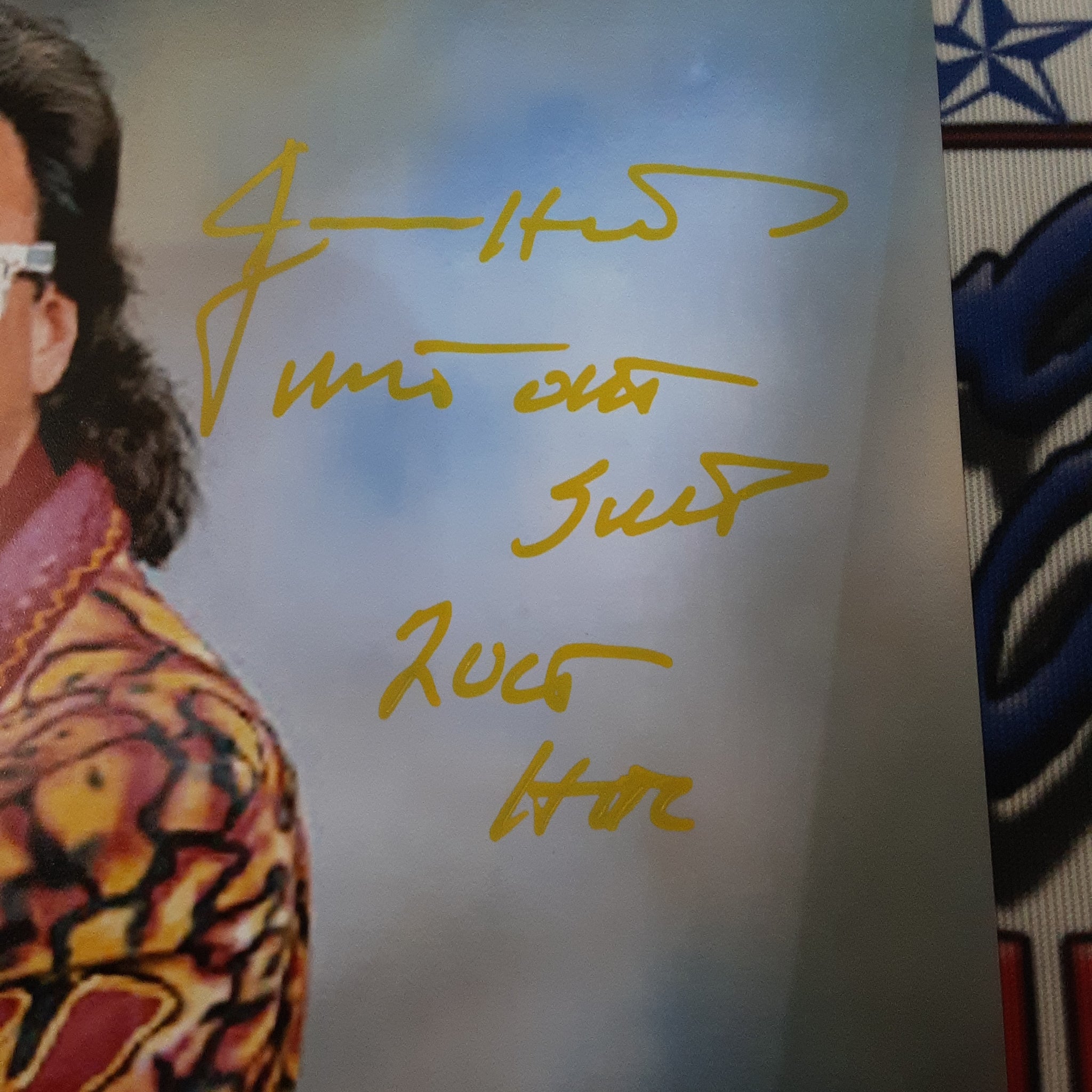 Jimmy Hart Authentic Signed 8x10 Photo Autographed with Inscription JSA.