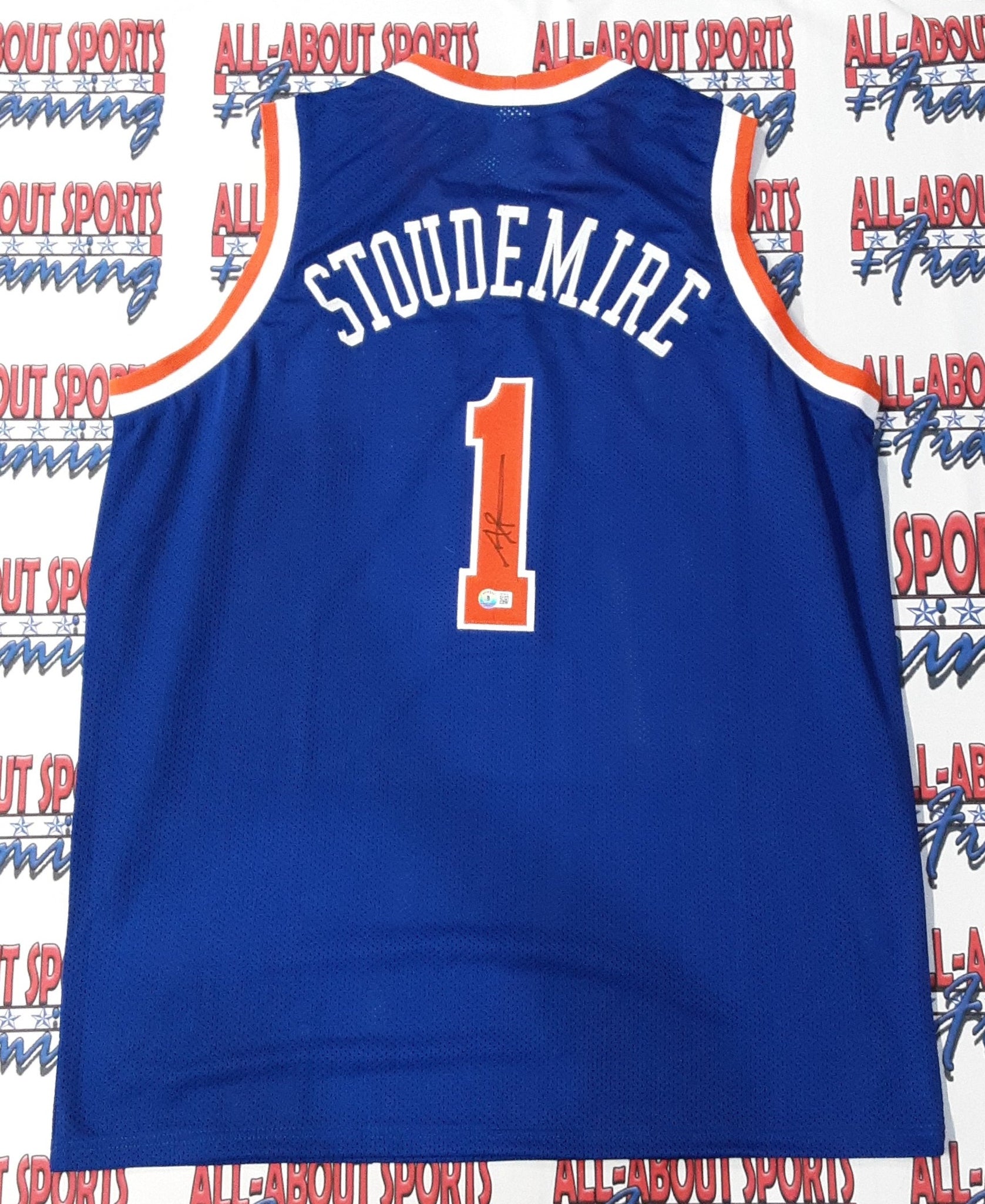 Amare Stoudemire Authentic Signed Pro Style Jersey Autographed Beckett-