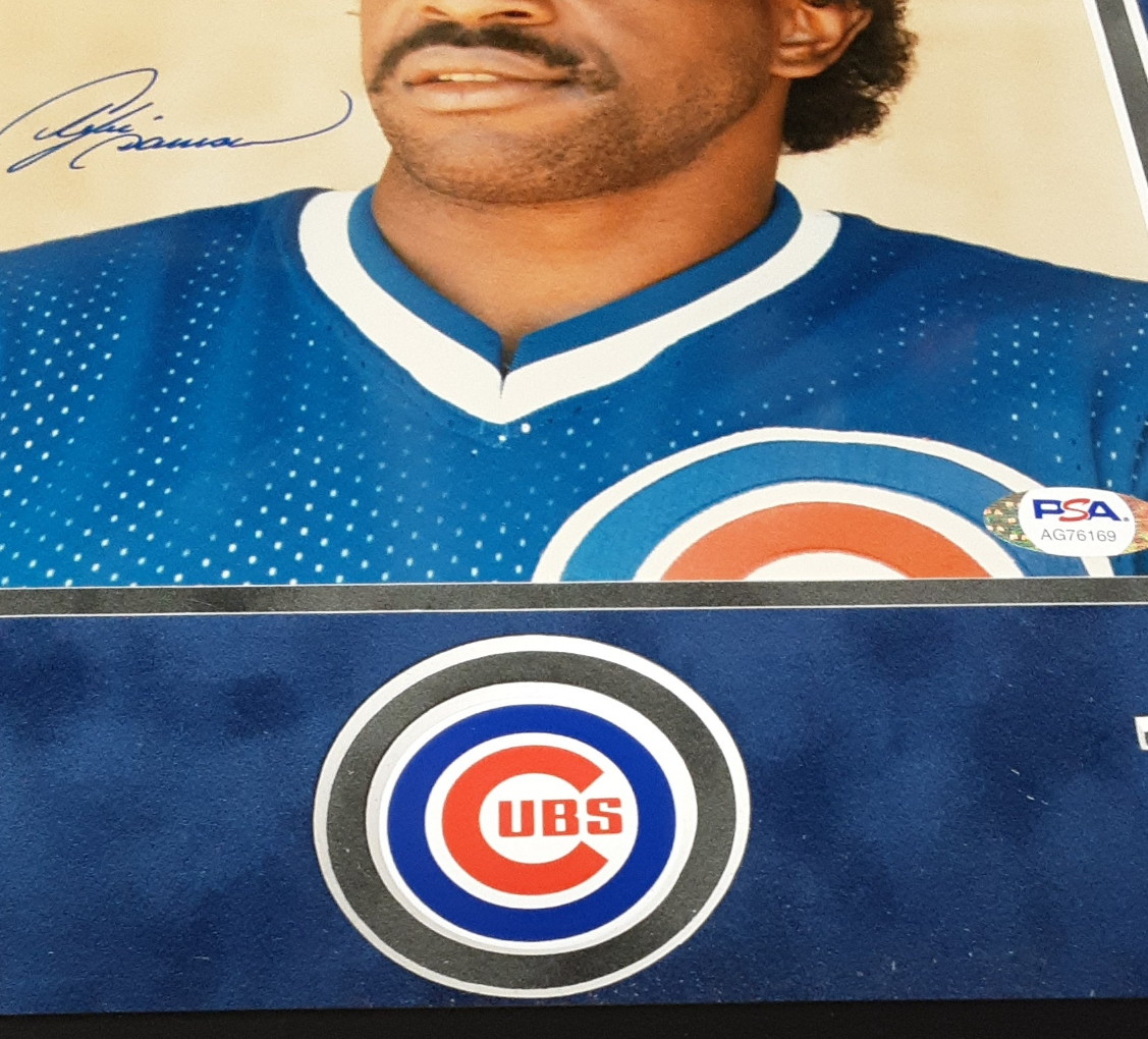 Andre Dawson Authentic Signed Framed 8x10 Photo Autographed PSA