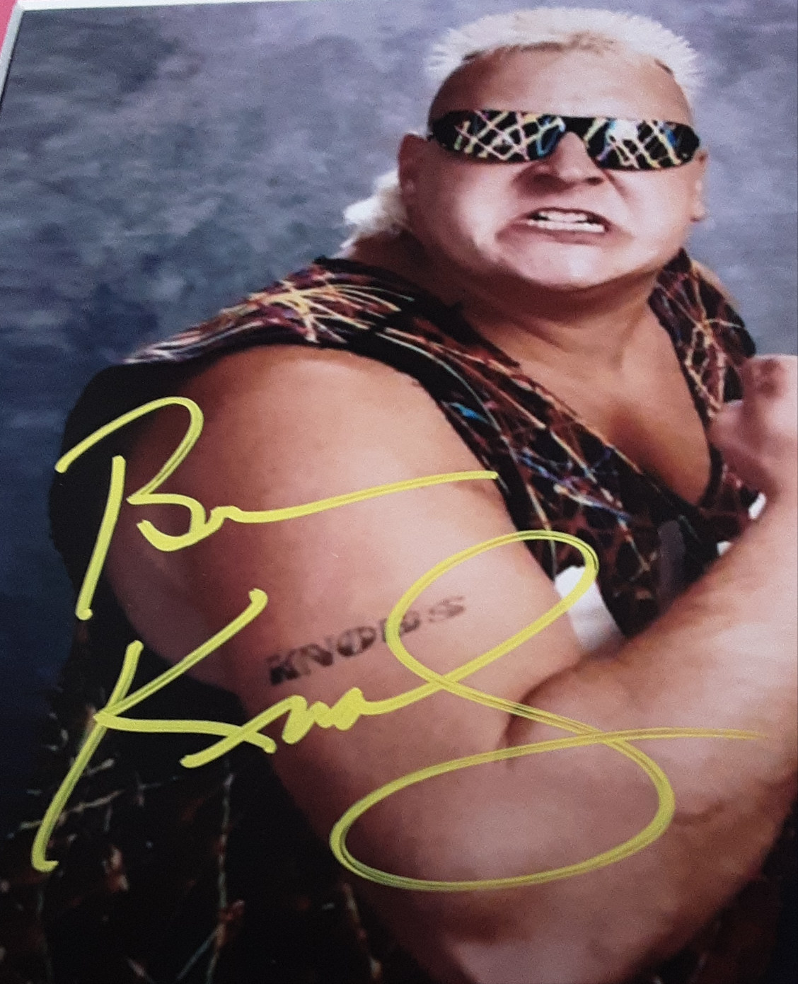 Brian Knobbs and Jerry Sags Autographed Authentic Signed Framed 8x10 Photo Autographed JSA