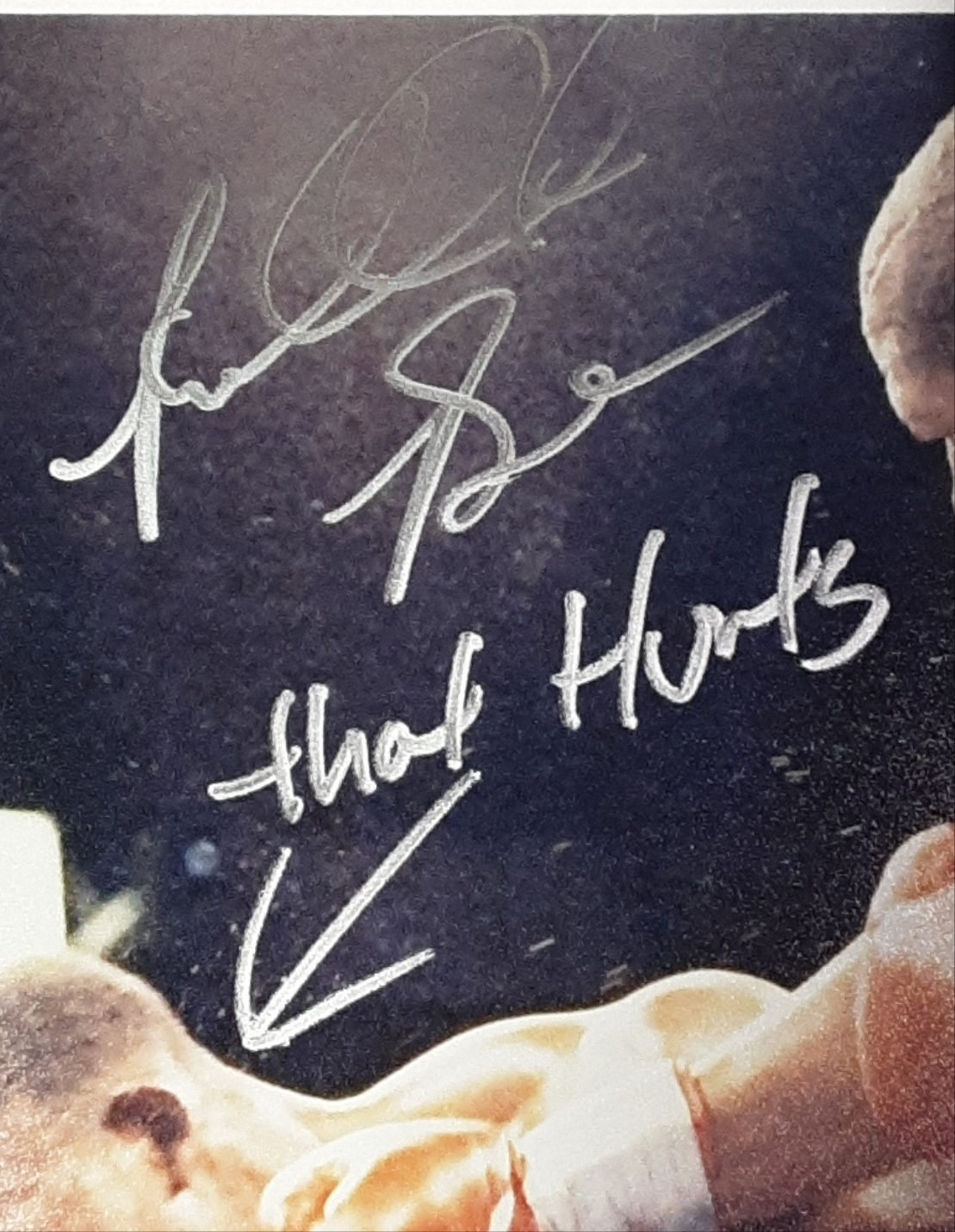 Riddick Bowe Signed Framed 8x10 Photo Autographed with Inscription JSA