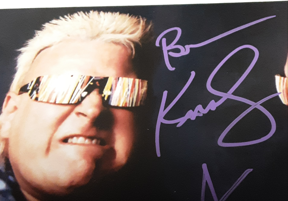 Brian Knobbs and Jerry Sags Autographed Authentic Signed Framed 8x10 Photo Autographed with Inscription JSA