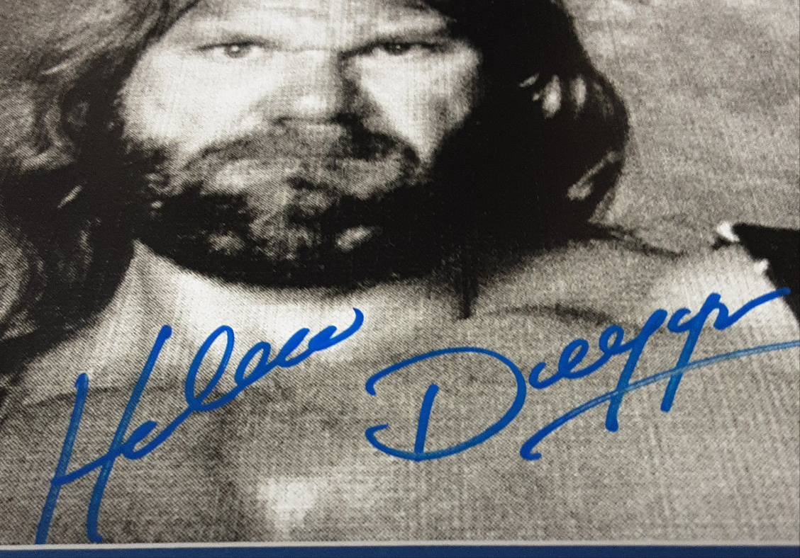 "Hacksaw" Jim Duggan Authentic Signed Framed 8x10 Photo Autographed JSA