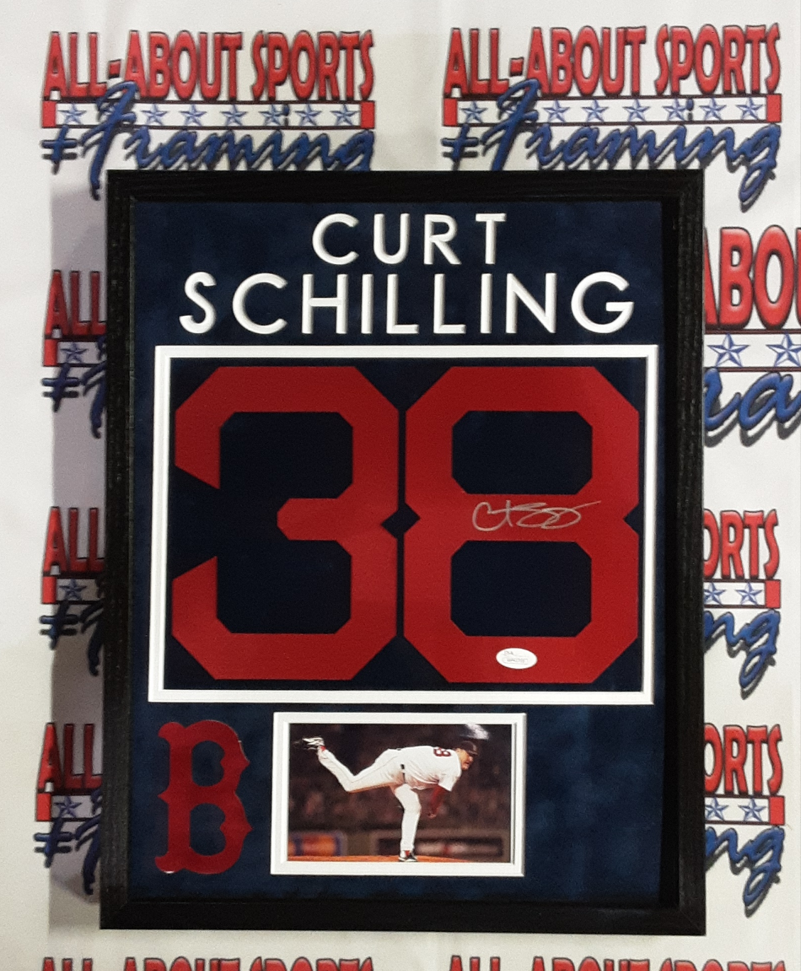 Curt schilling jersey number outlet