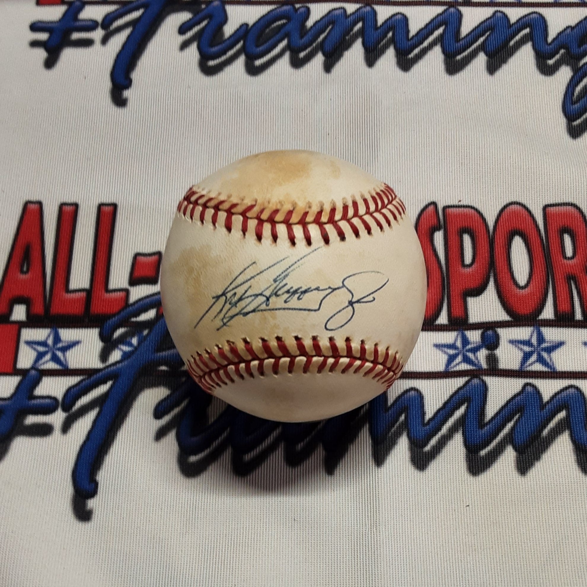 Ken Griffey Jr. Authentic Signed Baseball Autographed JSA-
