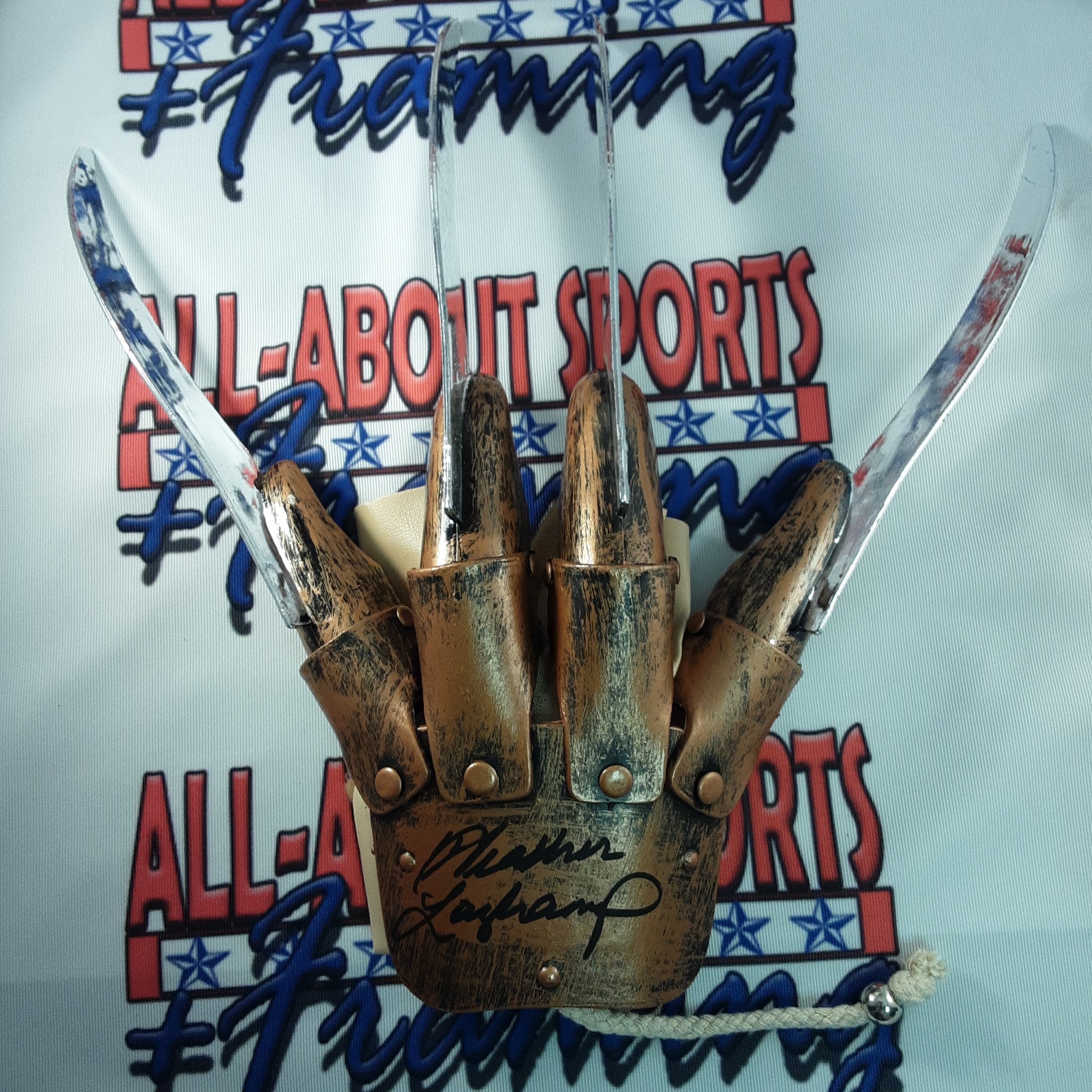 Heather LagenKamp Authentic Signed Freddy Deluxe Glove Autographed JSA