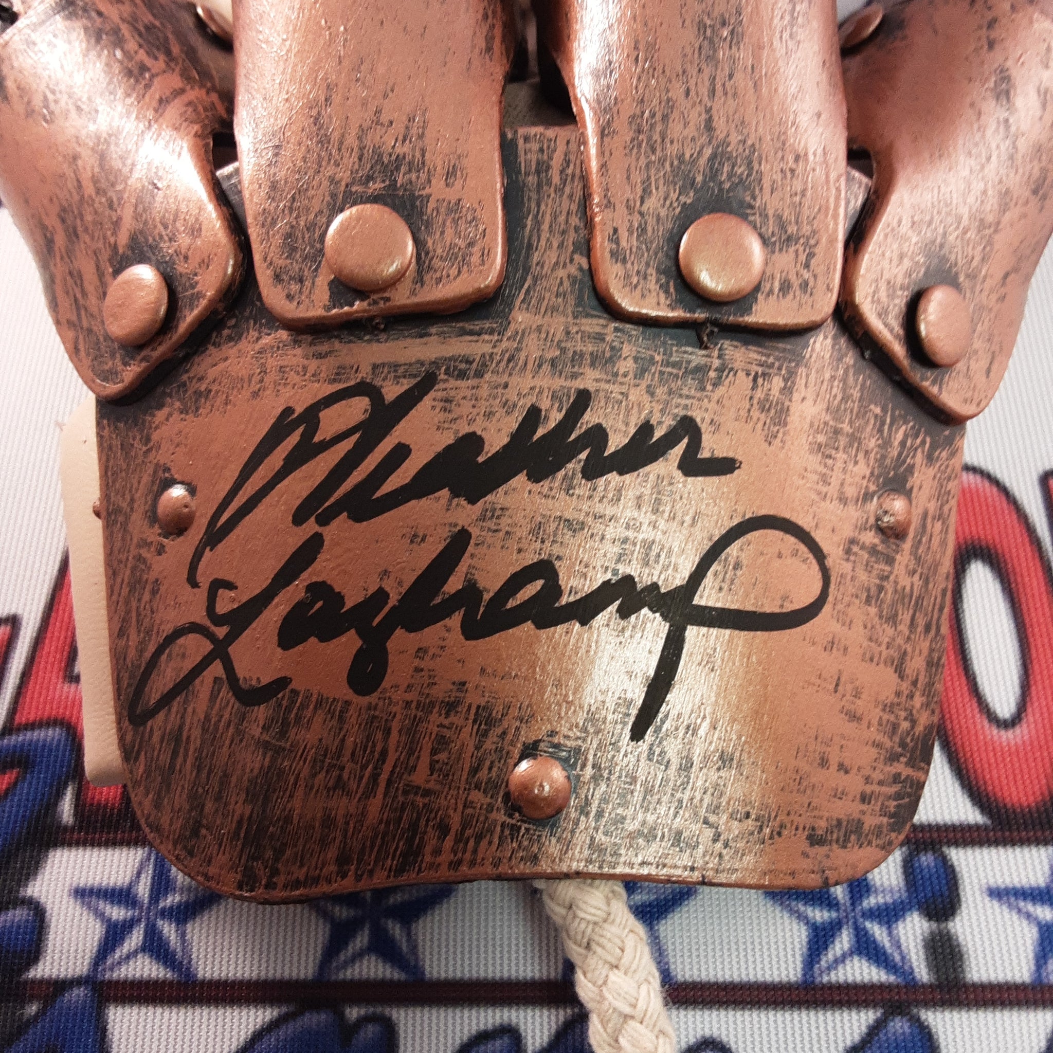 Heather LagenKamp Authentic Signed Freddy Deluxe Glove Autographed JSA