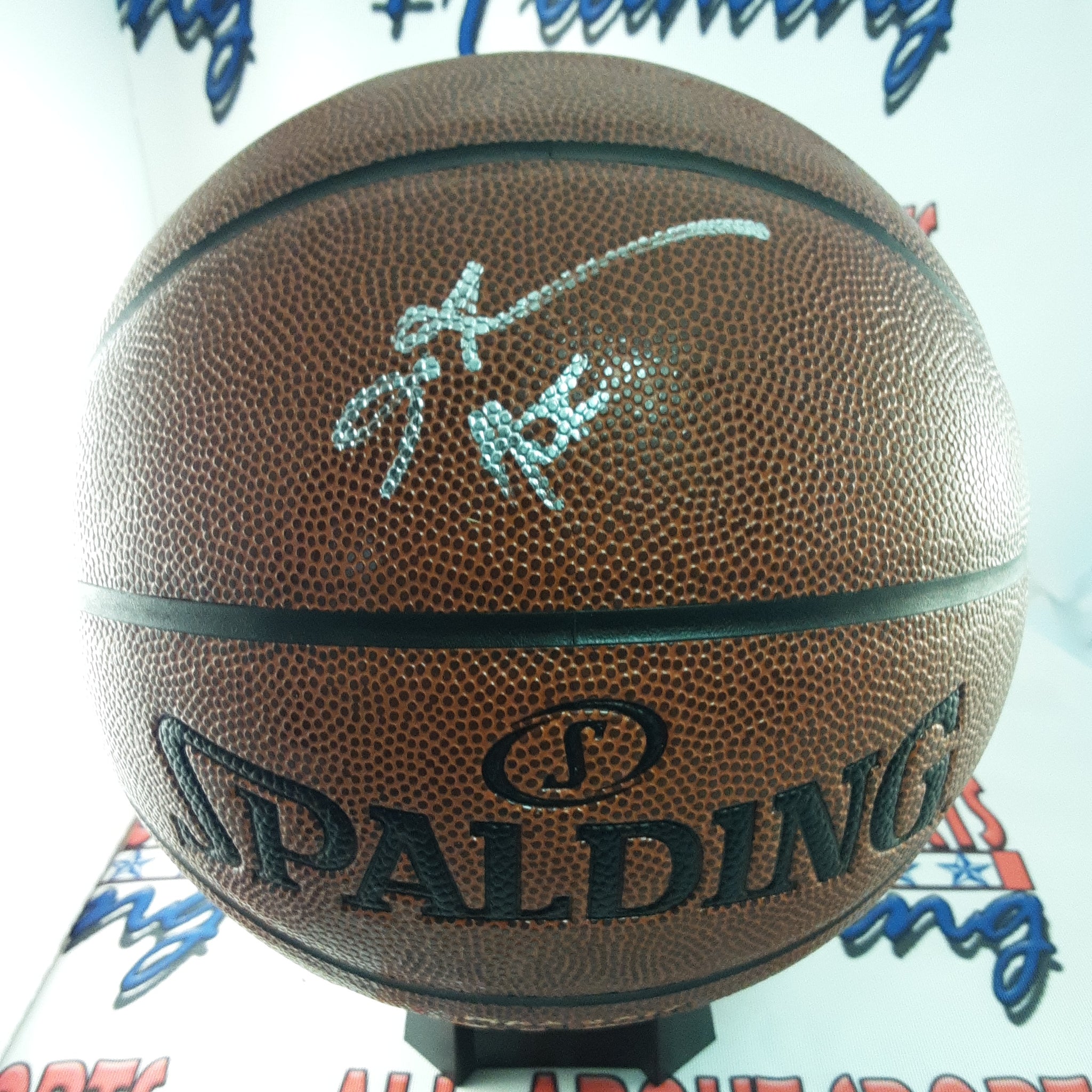 Allen Iverson Authentic Signed Hall of Fame Basketball Autographed JSA