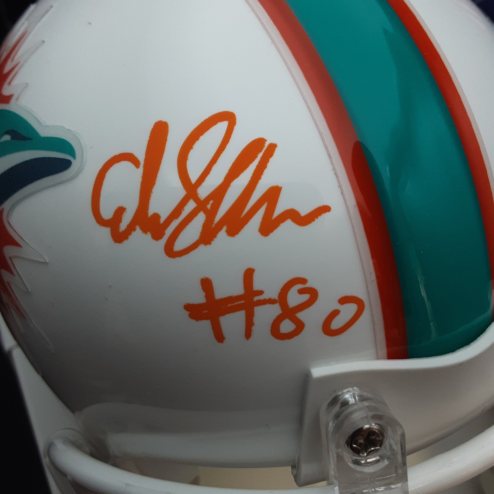 Adam Shaheen Authentic Signed Autographed Mini Helmet JSA.