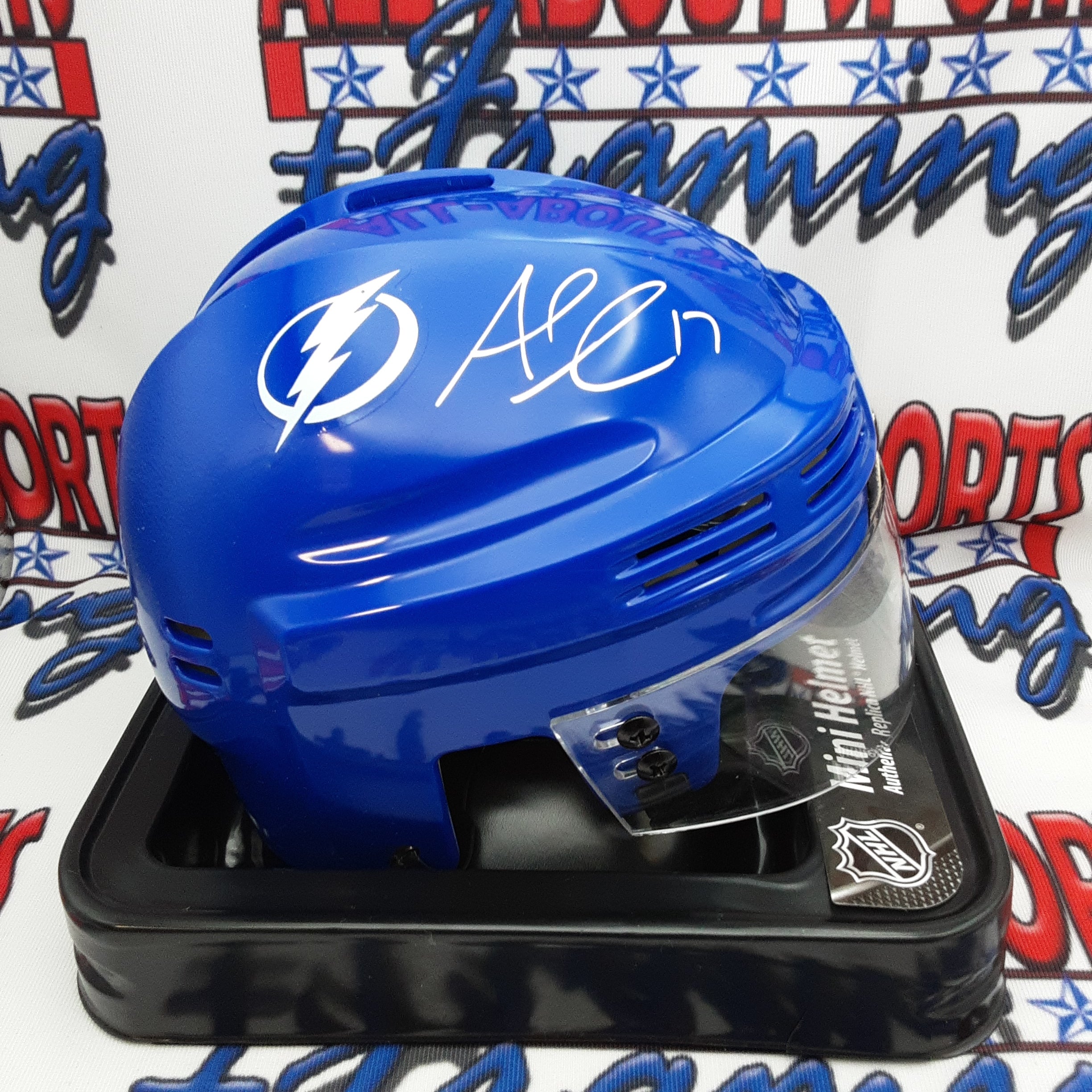 Alex Killorn Autographed Tampa Bay (White #17) Custom Hockey