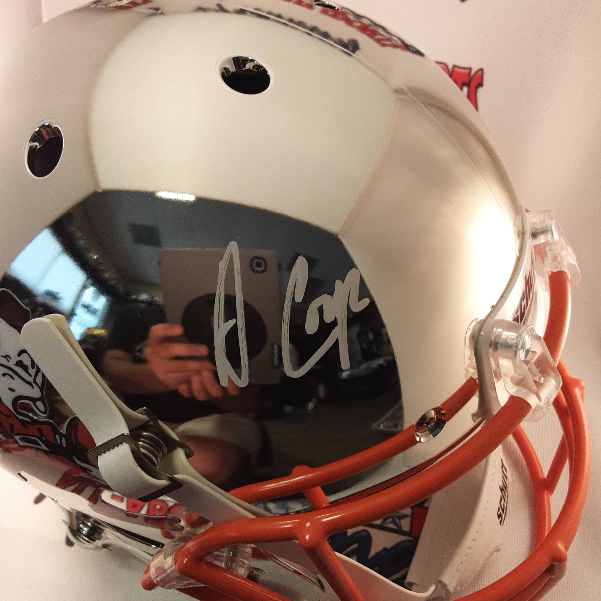 Amari Cooper Replica Signed Autographed Full-size Helmet Beckett