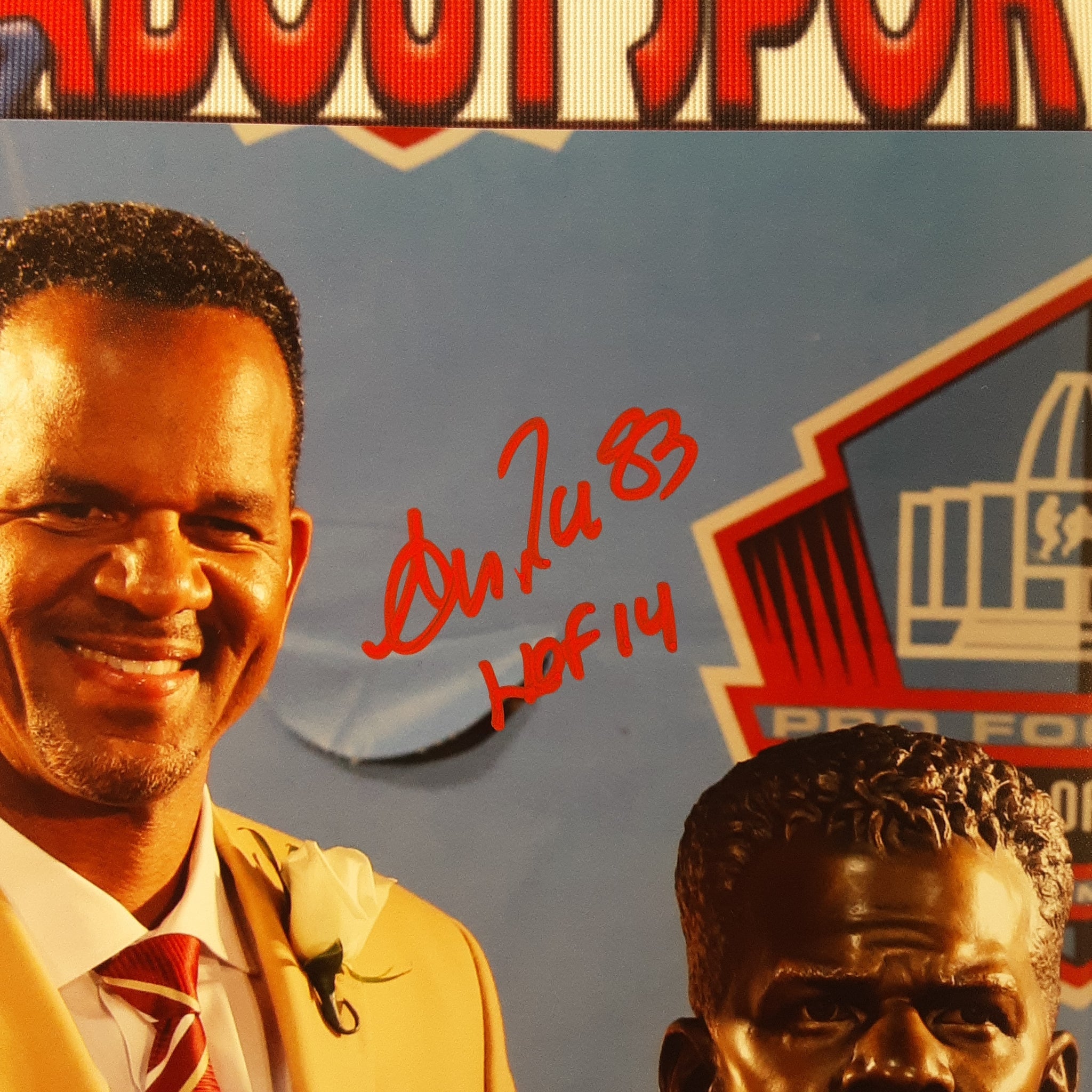 Andre Reed Authentic Signed 8x10 Photo Autographed JSA.
