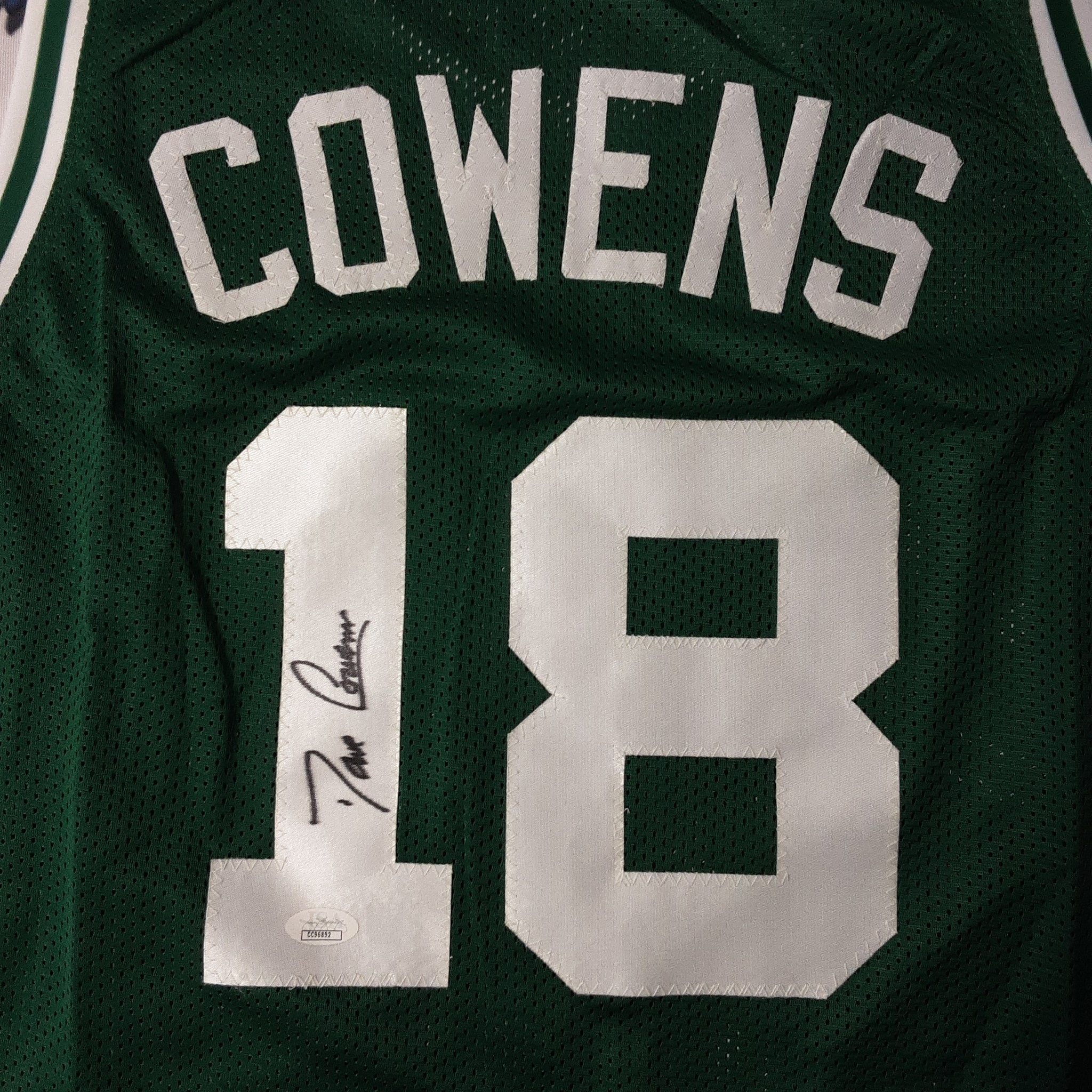Dave Cowens Authentic Signed Pro Style Jersey Autographed JSA-