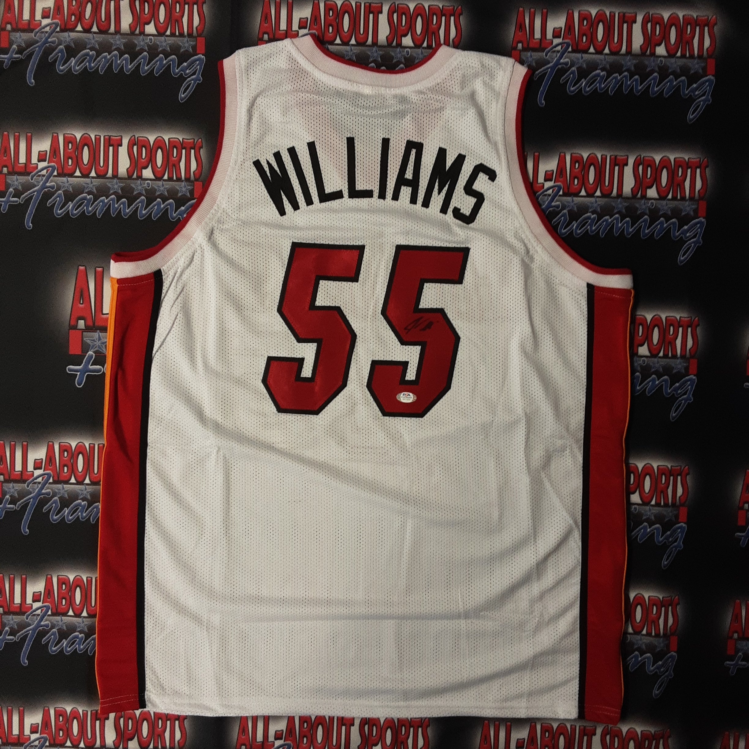 Jason discount Williams Autographed/Signed Jersey PSA/DNA COA Miami Heat