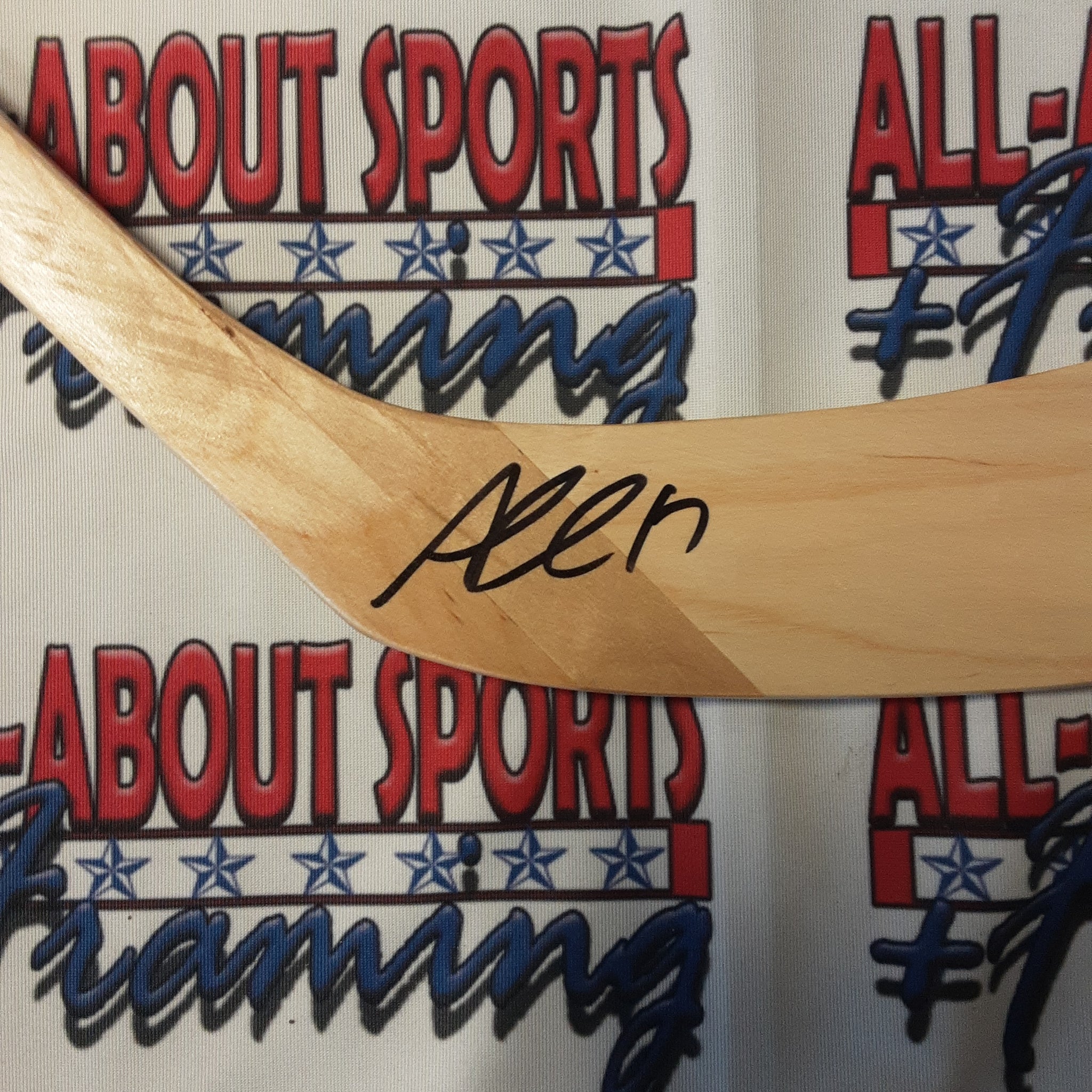 Alex Killorn Authentic Signed Hockey Stick Autographed JSA.