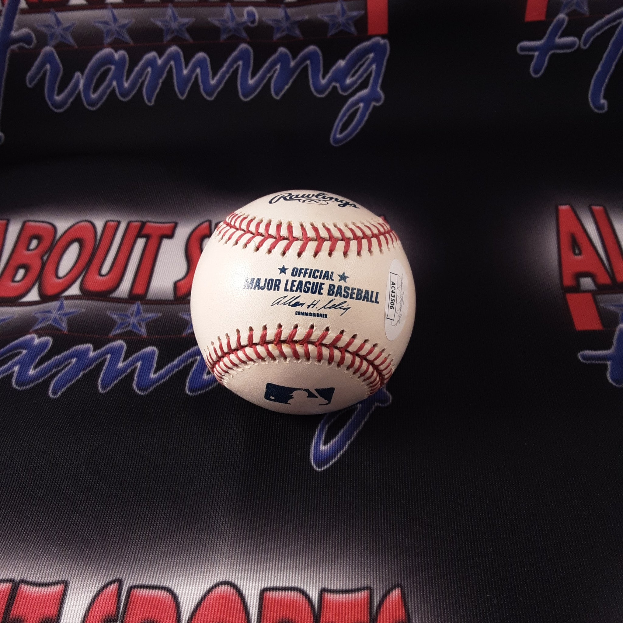 Alex Rodriguez Authentic Signed  Baseball Autographed JSA.