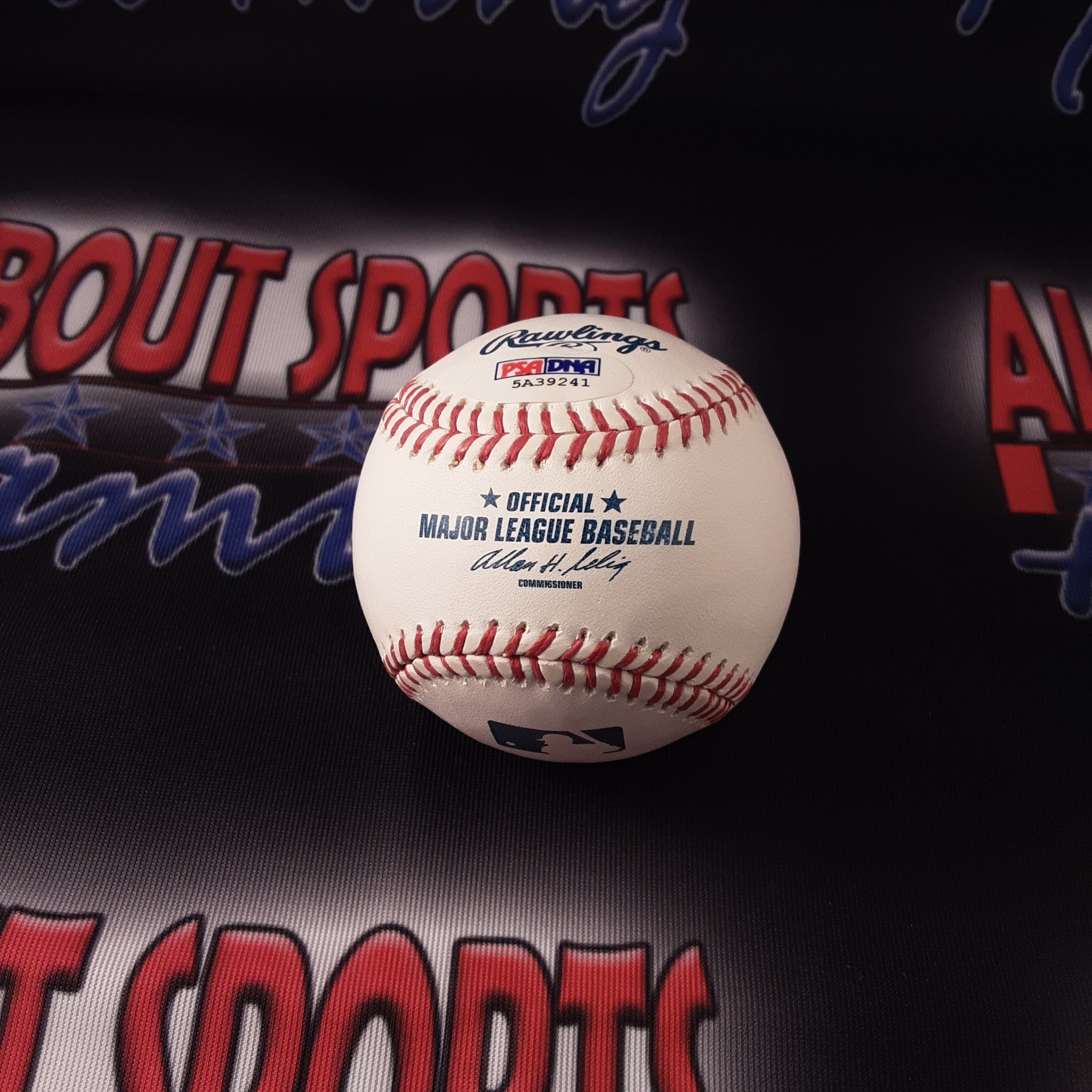 Yangervis Solarte Authentic Signed Baseball Autographed PSA.