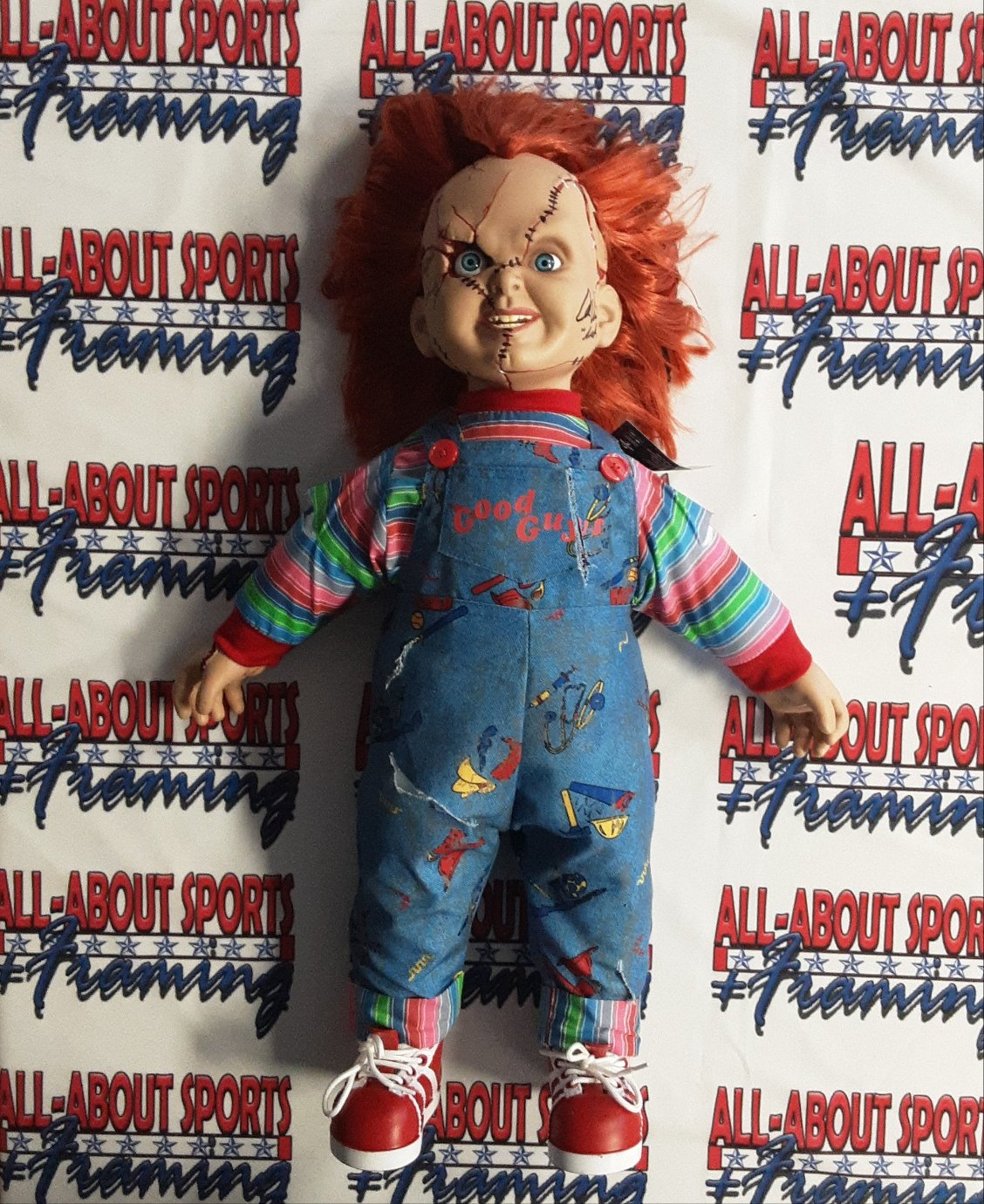 Alex Vincent and Ed Gale Authentic Signed Chucky Doll With