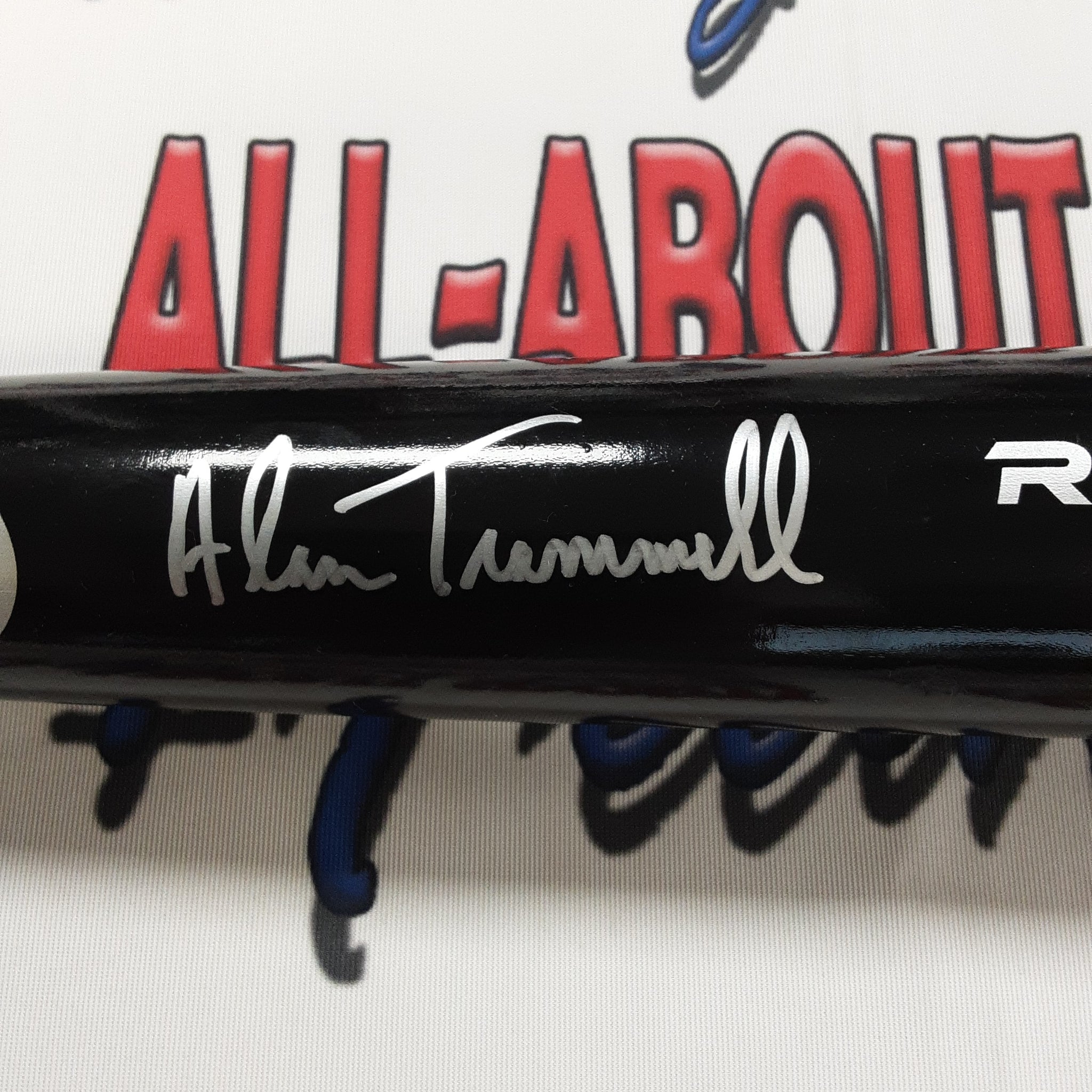 Alan Trammell Authentic Signed Pro Style Bat Autographed JSA.