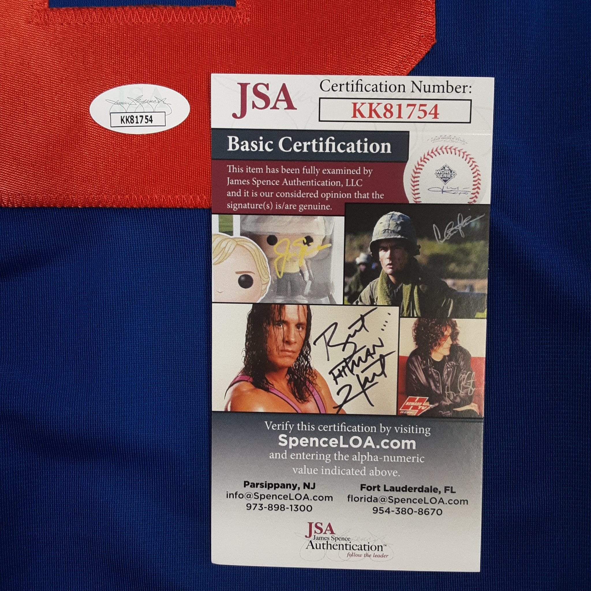 Nick Castle "Michael Myers" Authentic Signed Pro Style Jersey Autographed JSA-