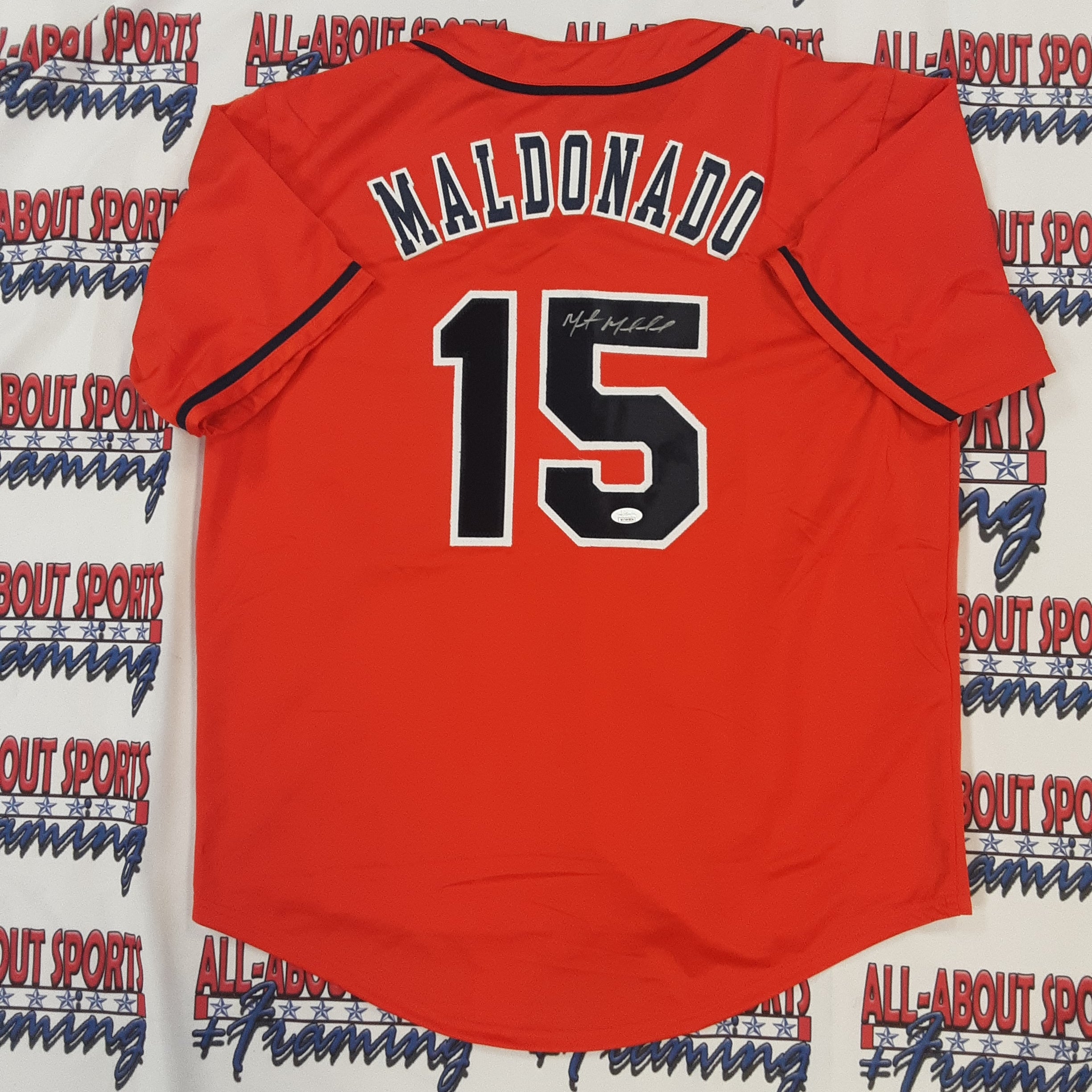 Martin Maldonado Houston Astros Autographed Jersey JSA Certified
