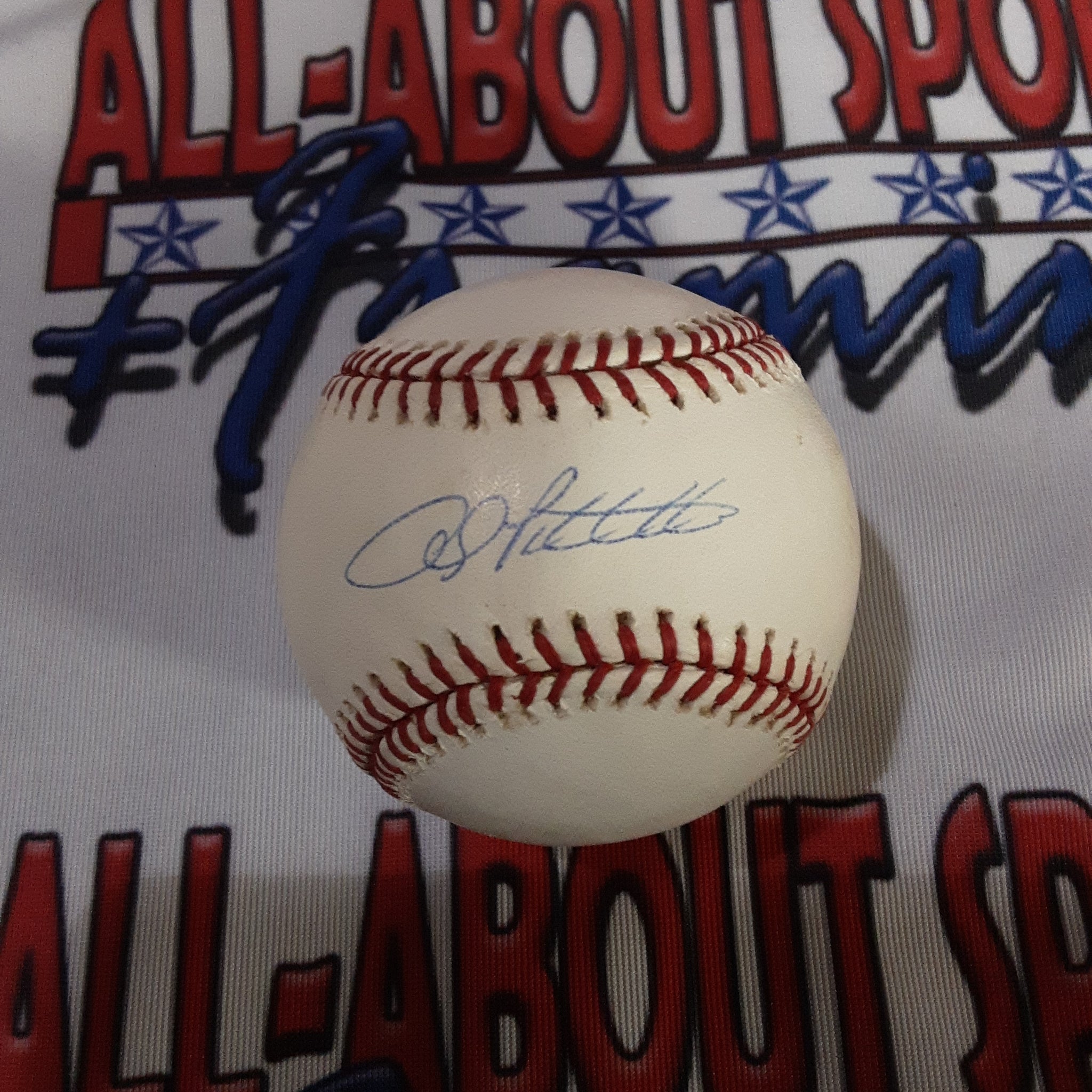 Andy Pettitte Authentic Signed Baseball Autographed Steiner.
