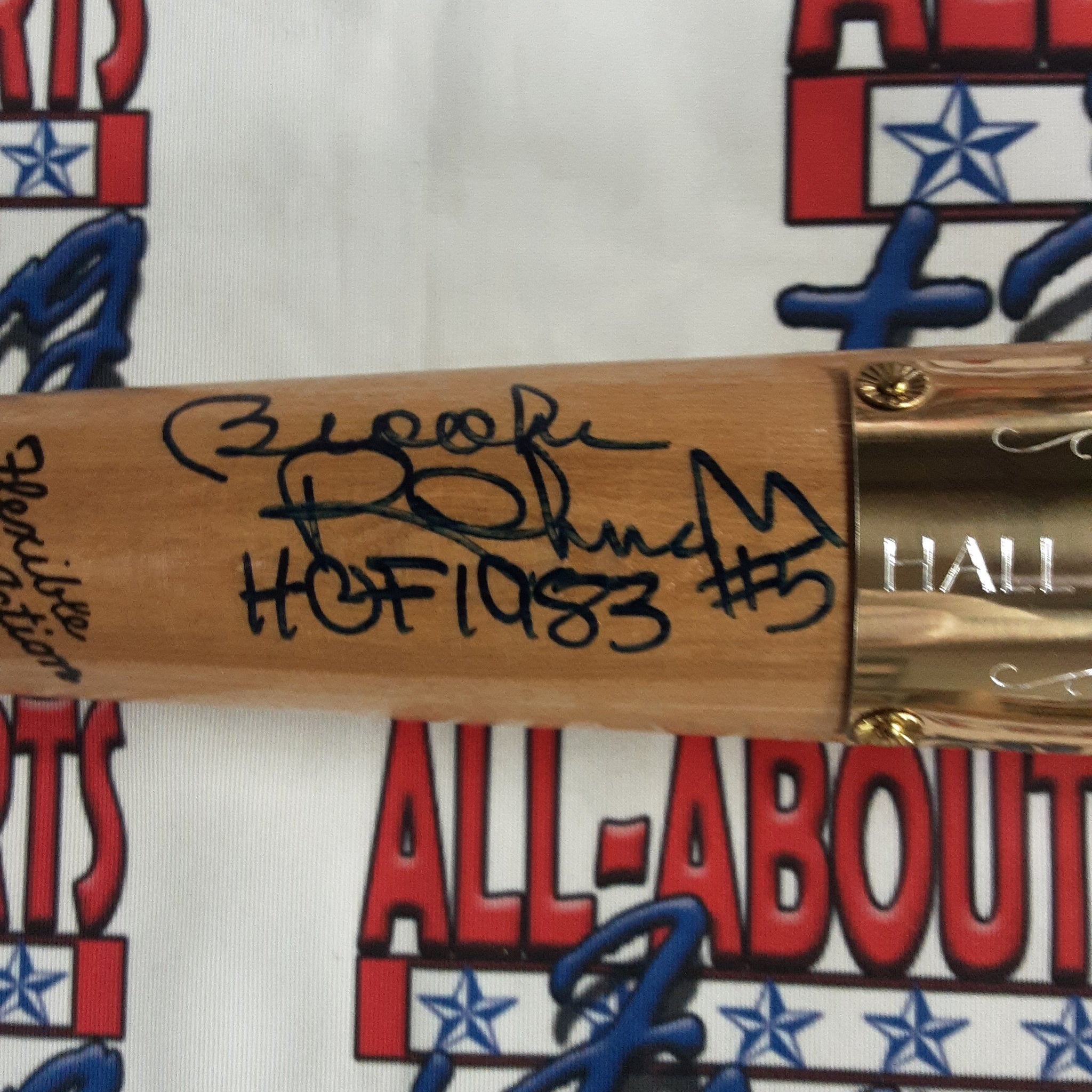 Brooks Robinson Authentic Signed Pro Style Bat Autographed JSA.