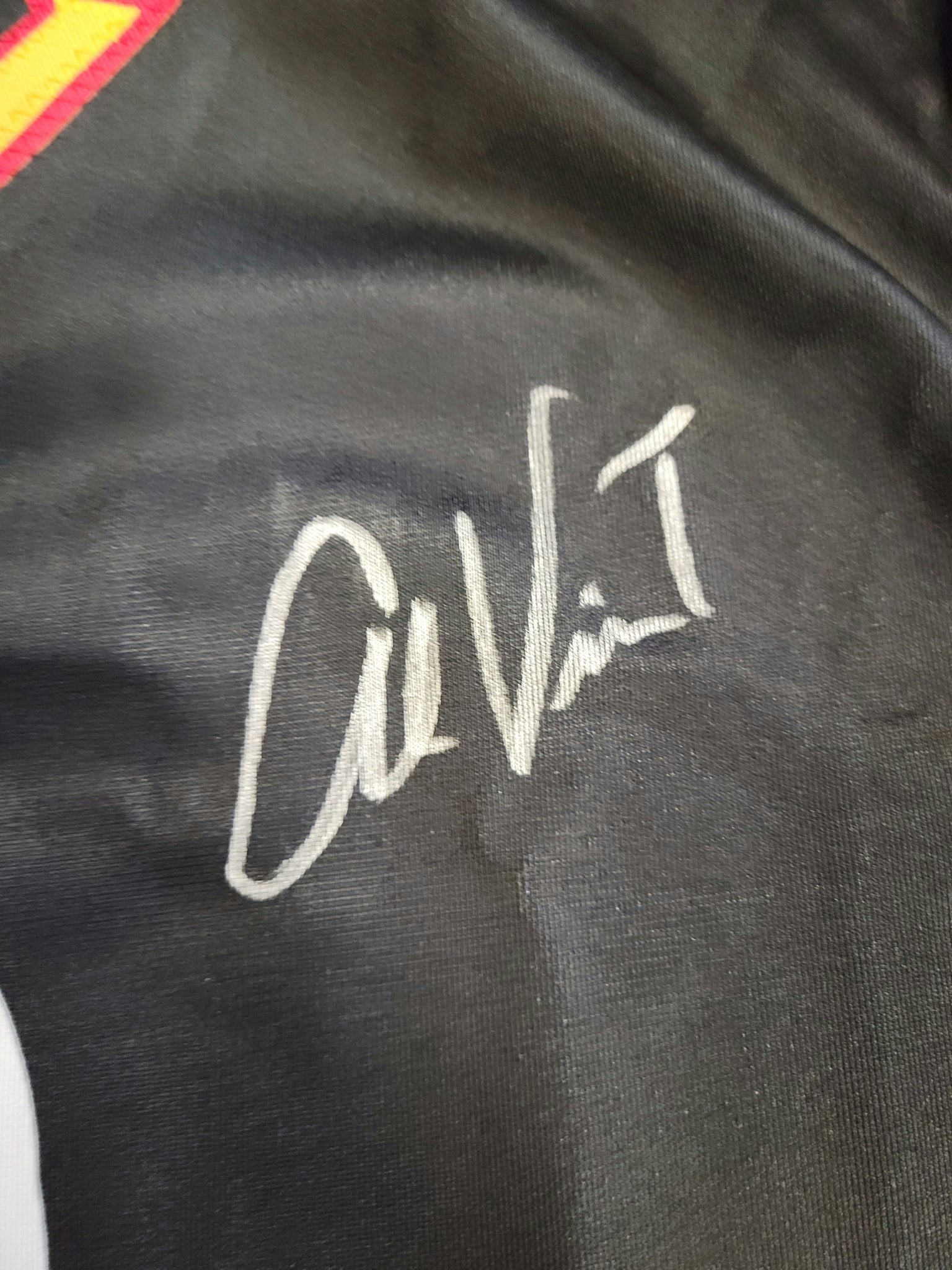 Alex Vincent Celebrity Actor Authentic Signed Pro Style Jersey Autographed JSA-