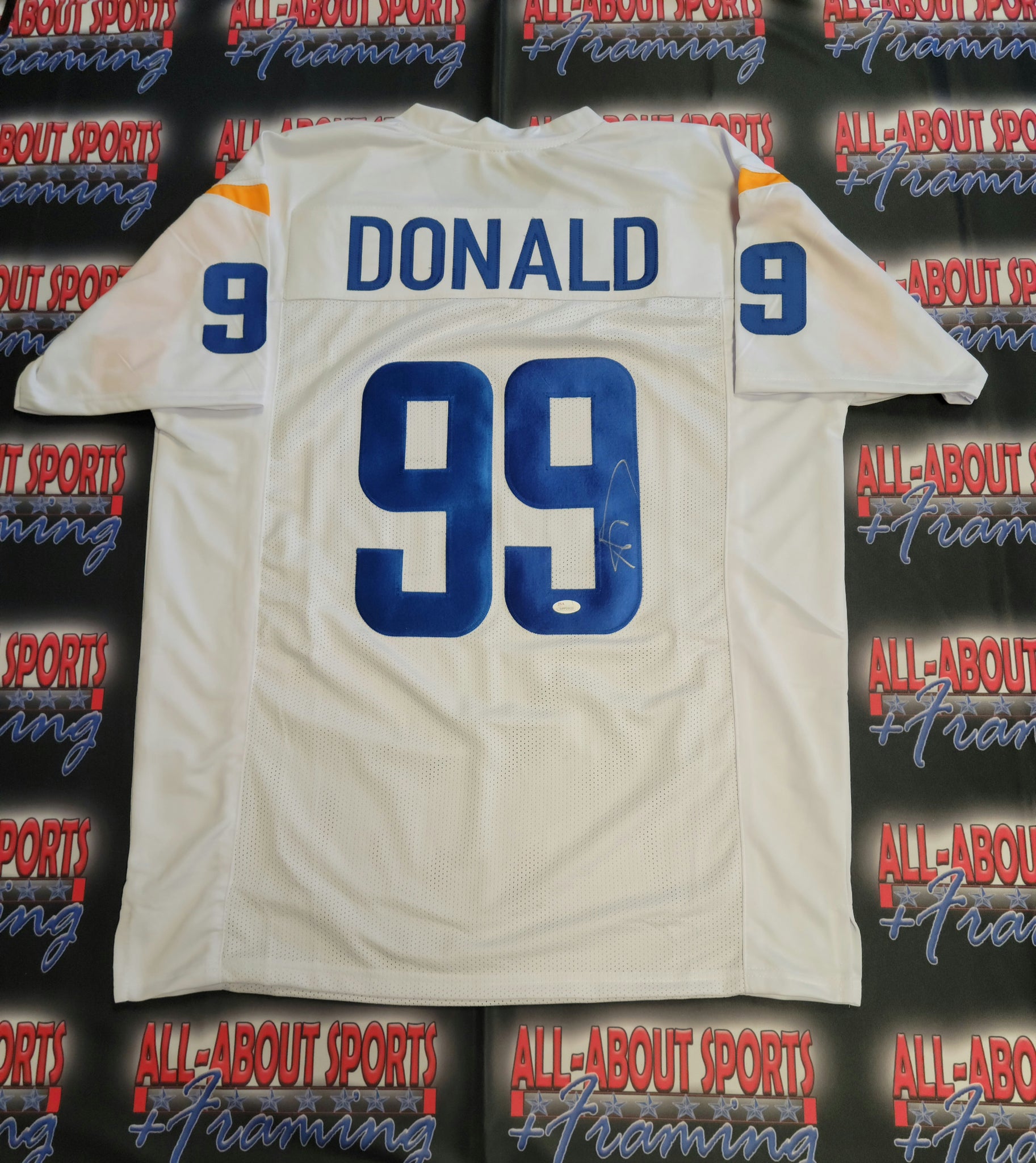Aaron Donald Authentic Signed Pro Style Jersey Autographed JSA-