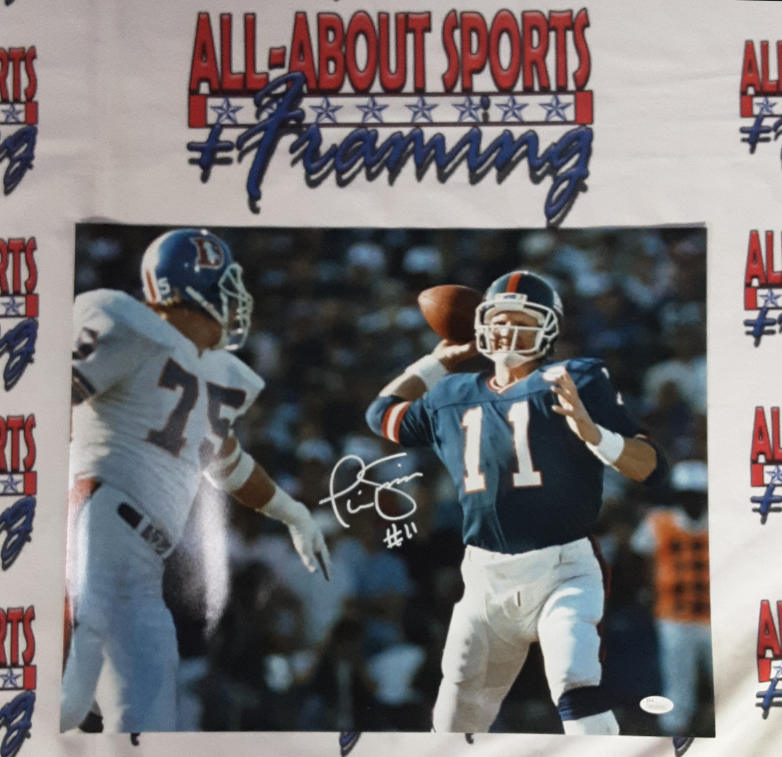 Phil Simms Autographed Signed 8X10 New York Giants Photo - Autographs