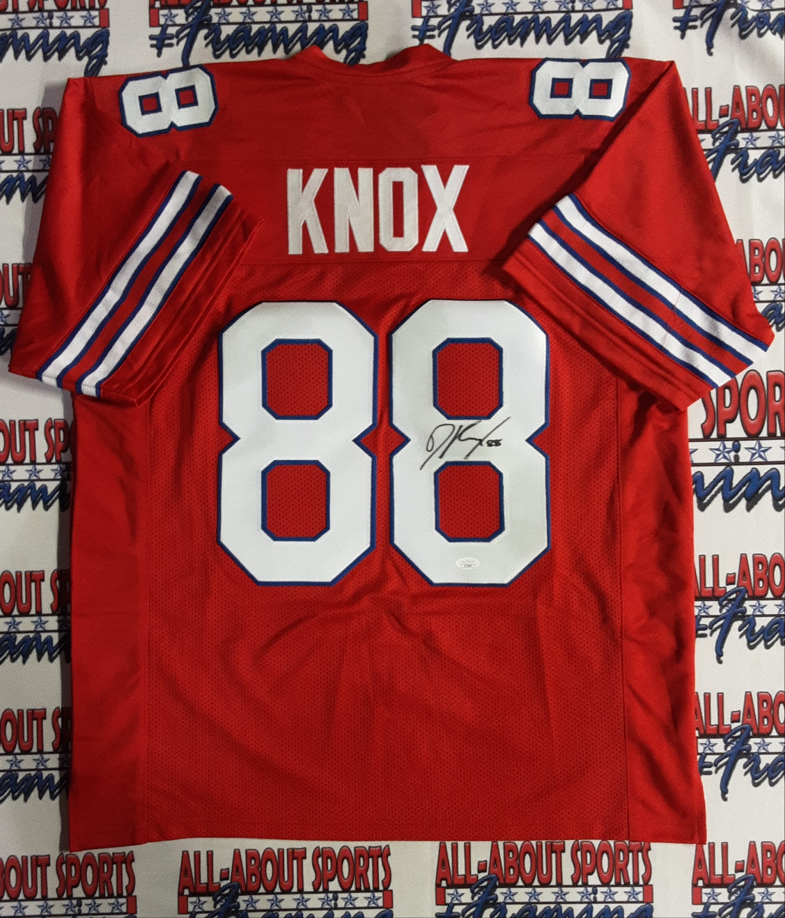 red knox jersey