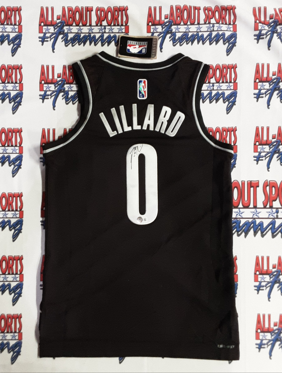 Damian lillard top authentic jersey