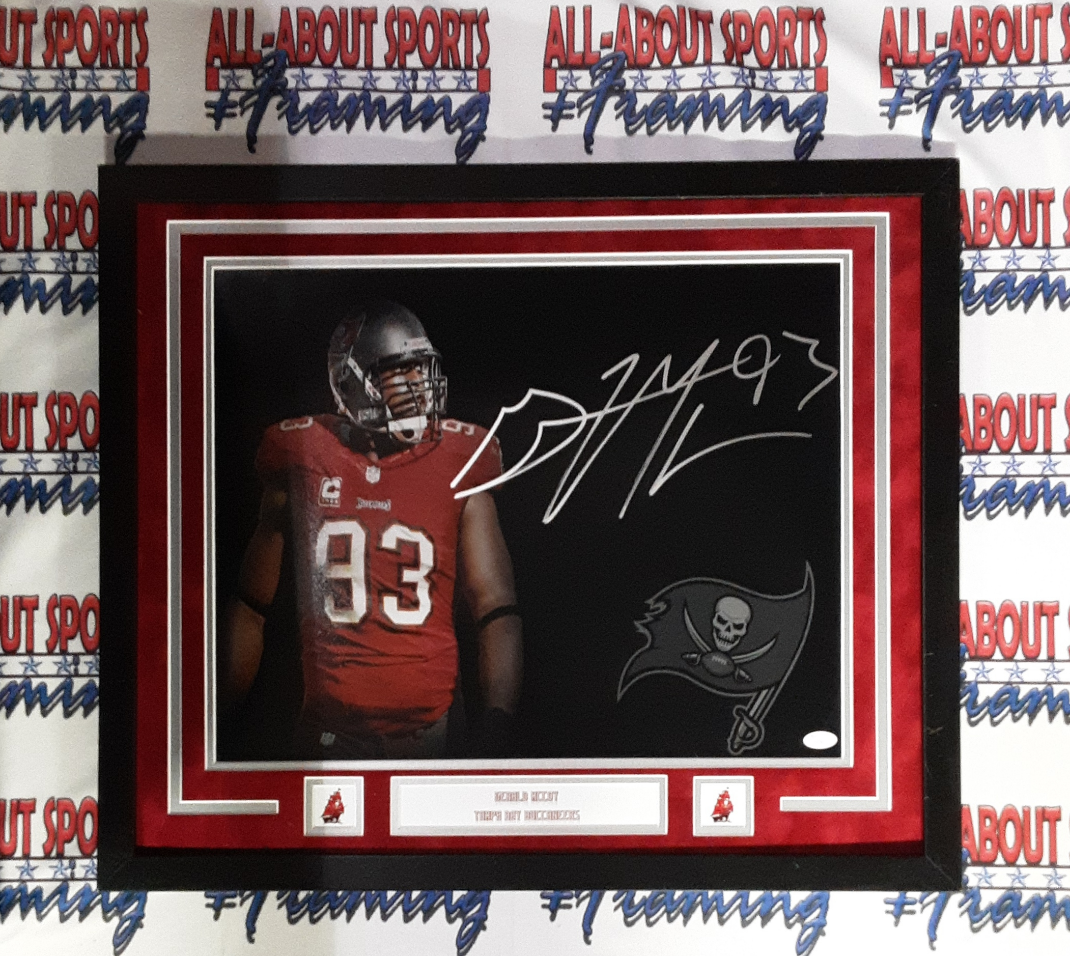 Authentic gerald mccoy jersey best sale