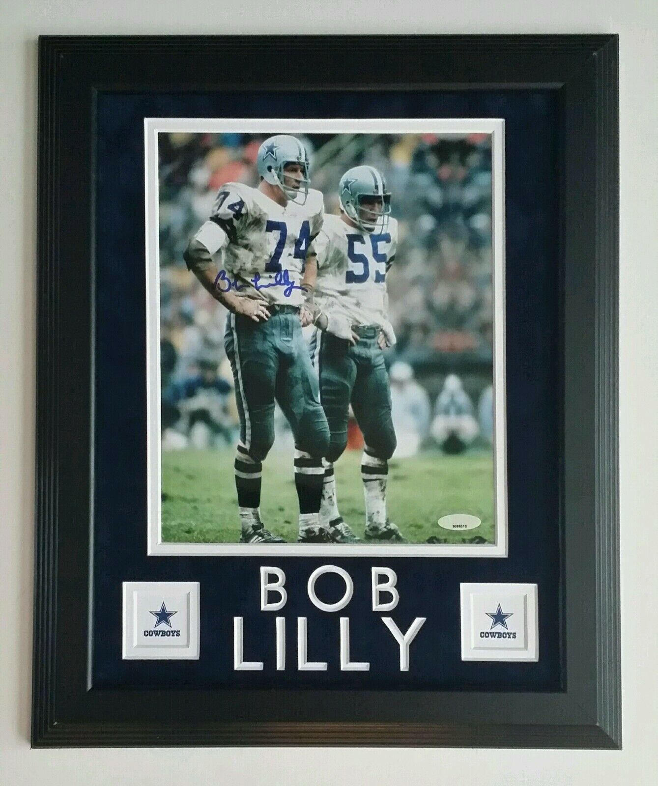 Bob Lilly Autographed Signed 8X10 Dallas Cowboys Photo - Autographs