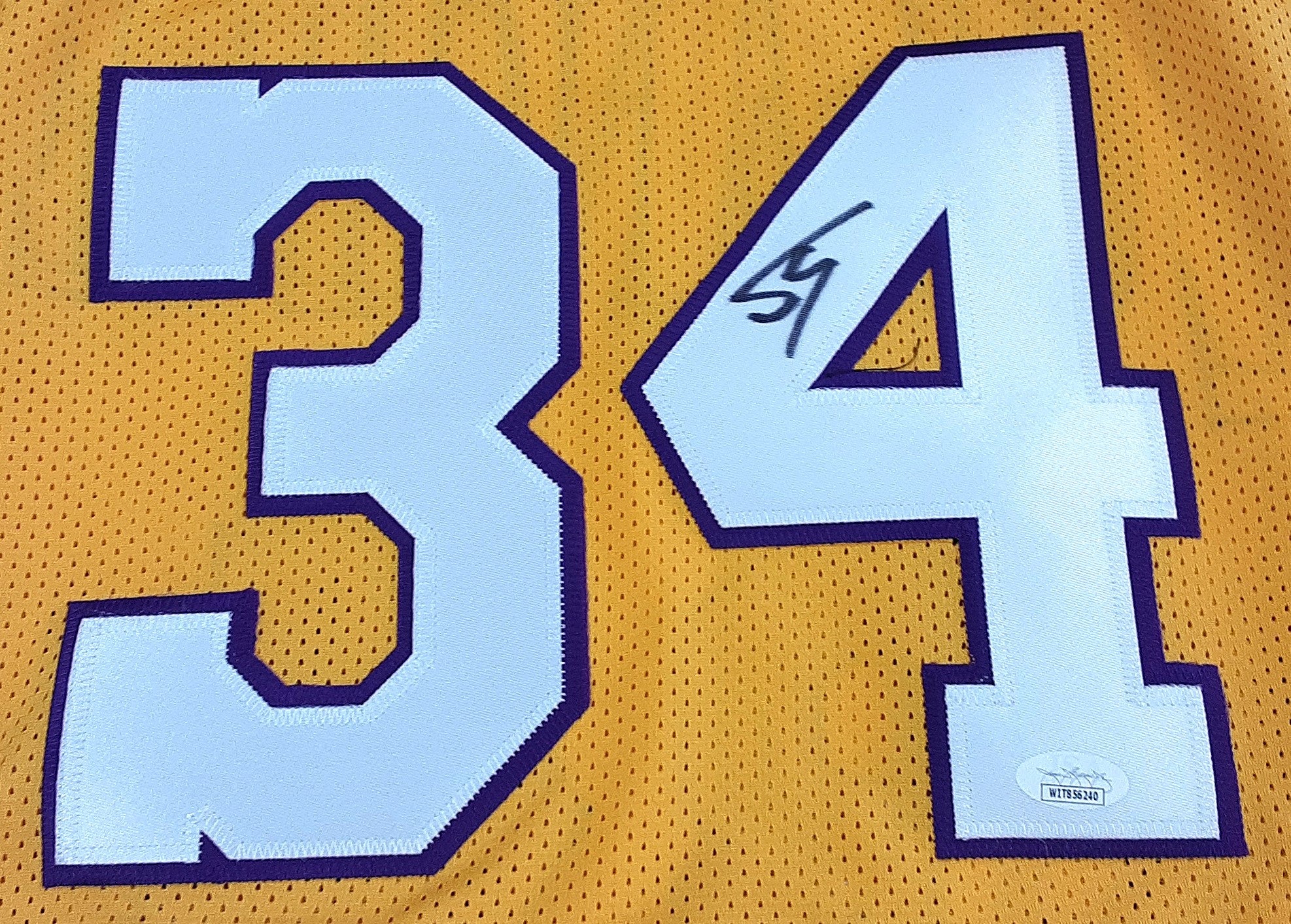 Shaquille O'Neal Authentic Signed Pro Style Jersey Autographed JSA-