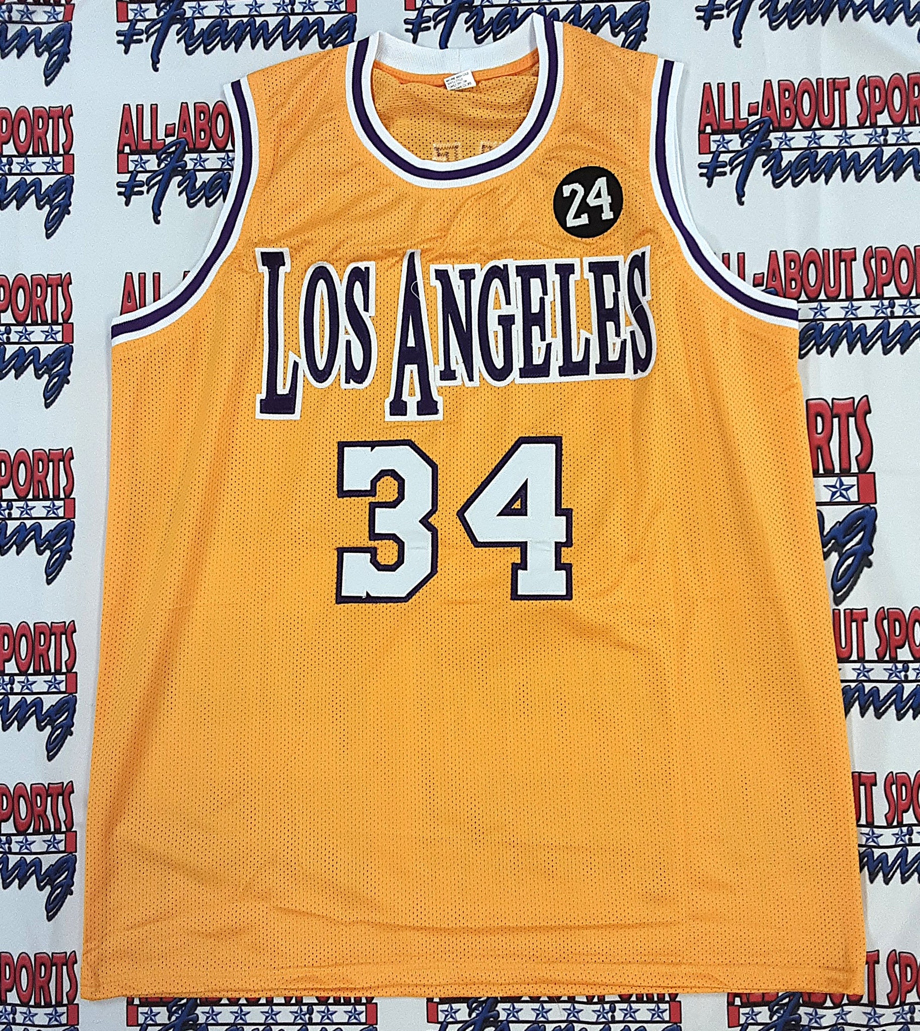 Shaquille O'Neal Authentic Signed Pro Style Jersey Autographed JSA-