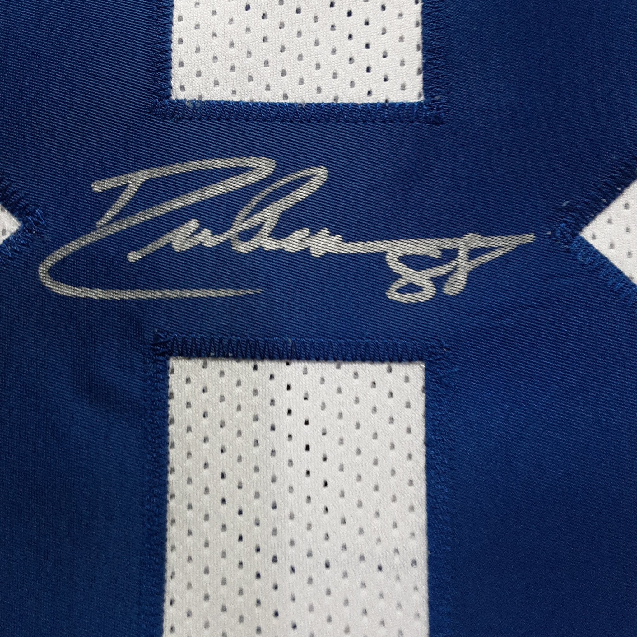 Drew Pearson Authentic Signed Pro Style Jersey Autographed with Inscription Beckett R1