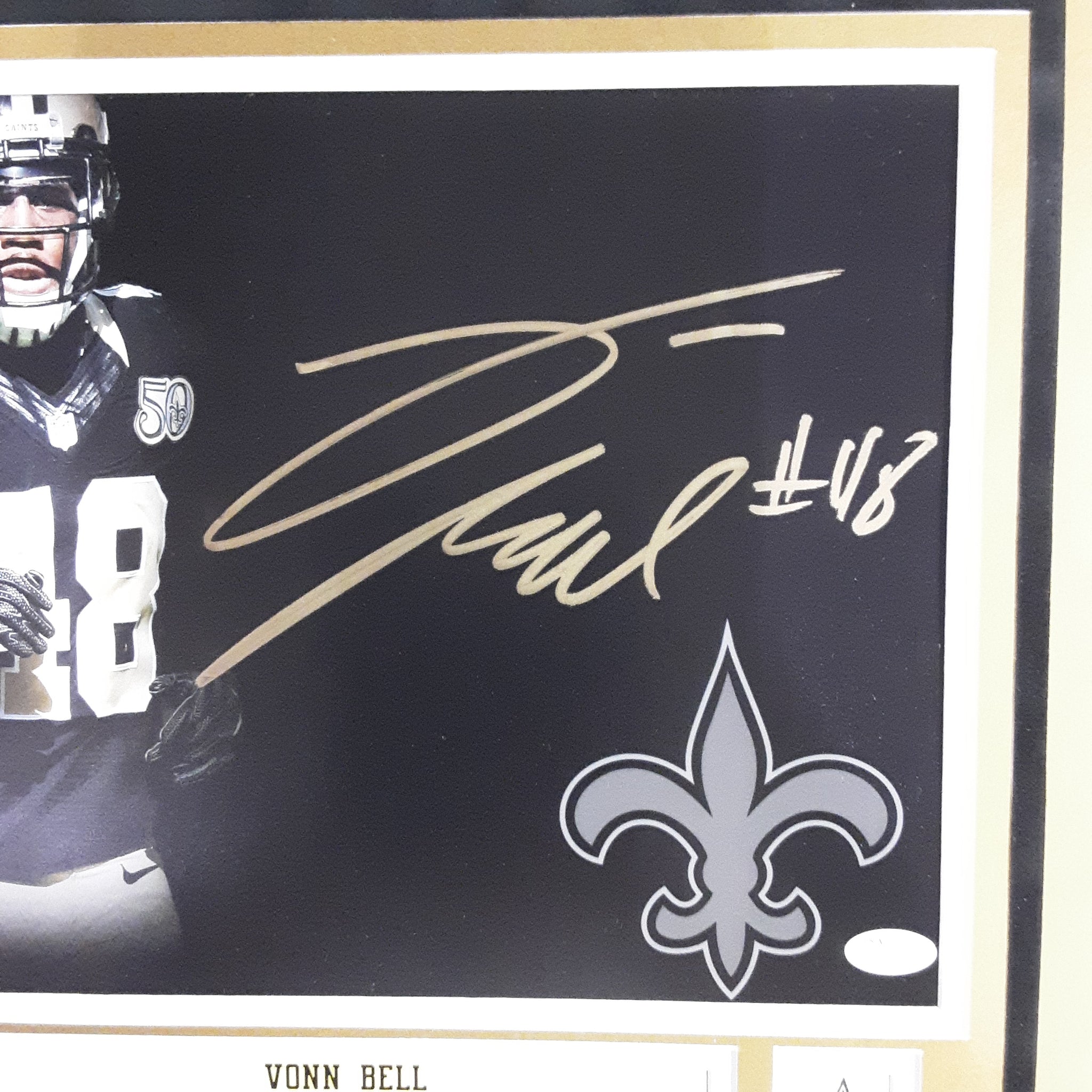 Vonn Bell Authentic Signed Framed 11x14 Photo Autographed JSA