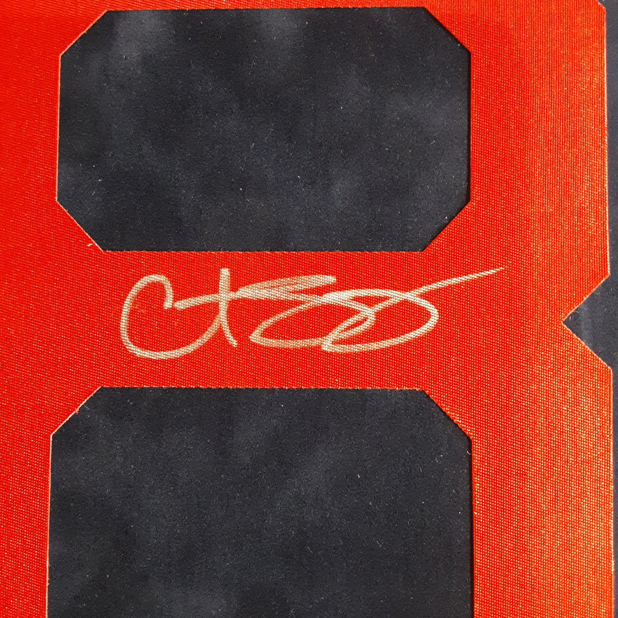 Curt Schilling Authentic Signed Framed Jersey Number Autographed JSA