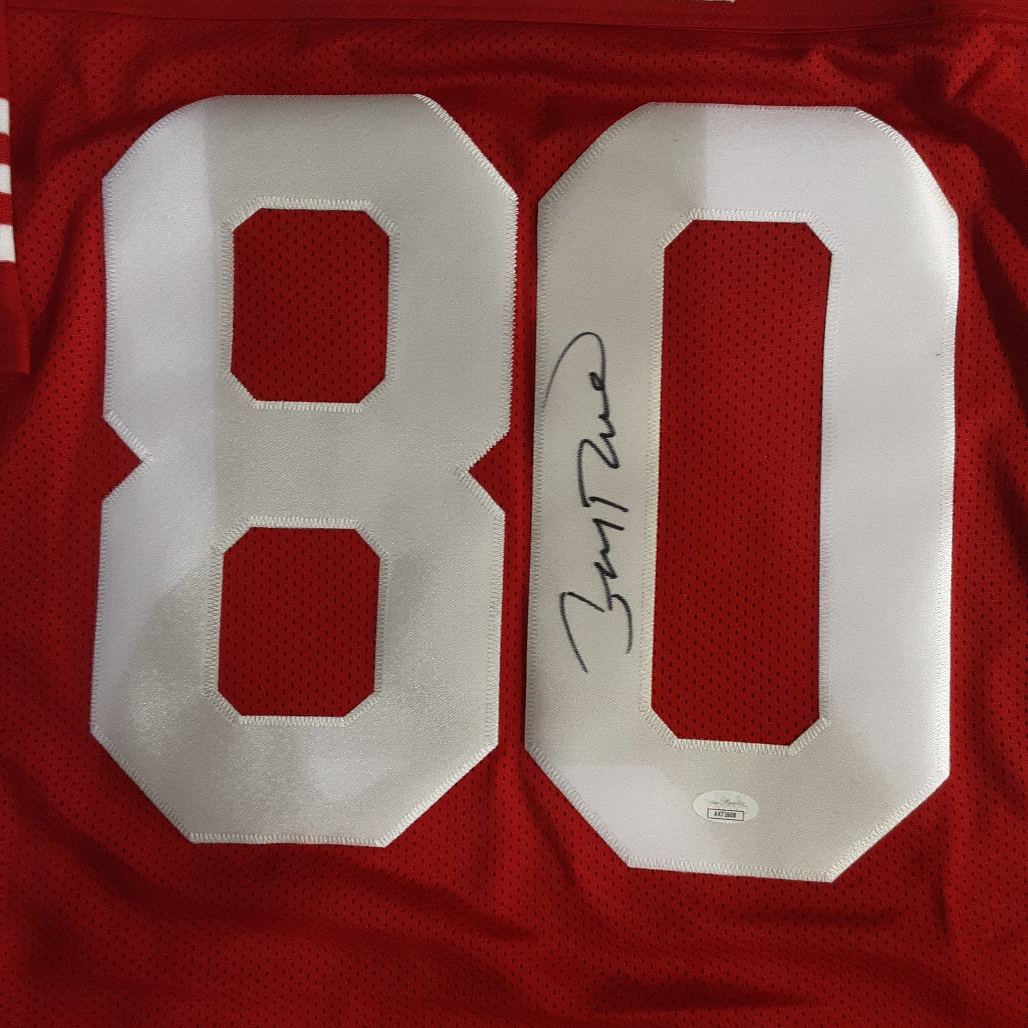 San Francisco 49ers Jeff Garcia XL Autographed Jersey JSA Authenticated