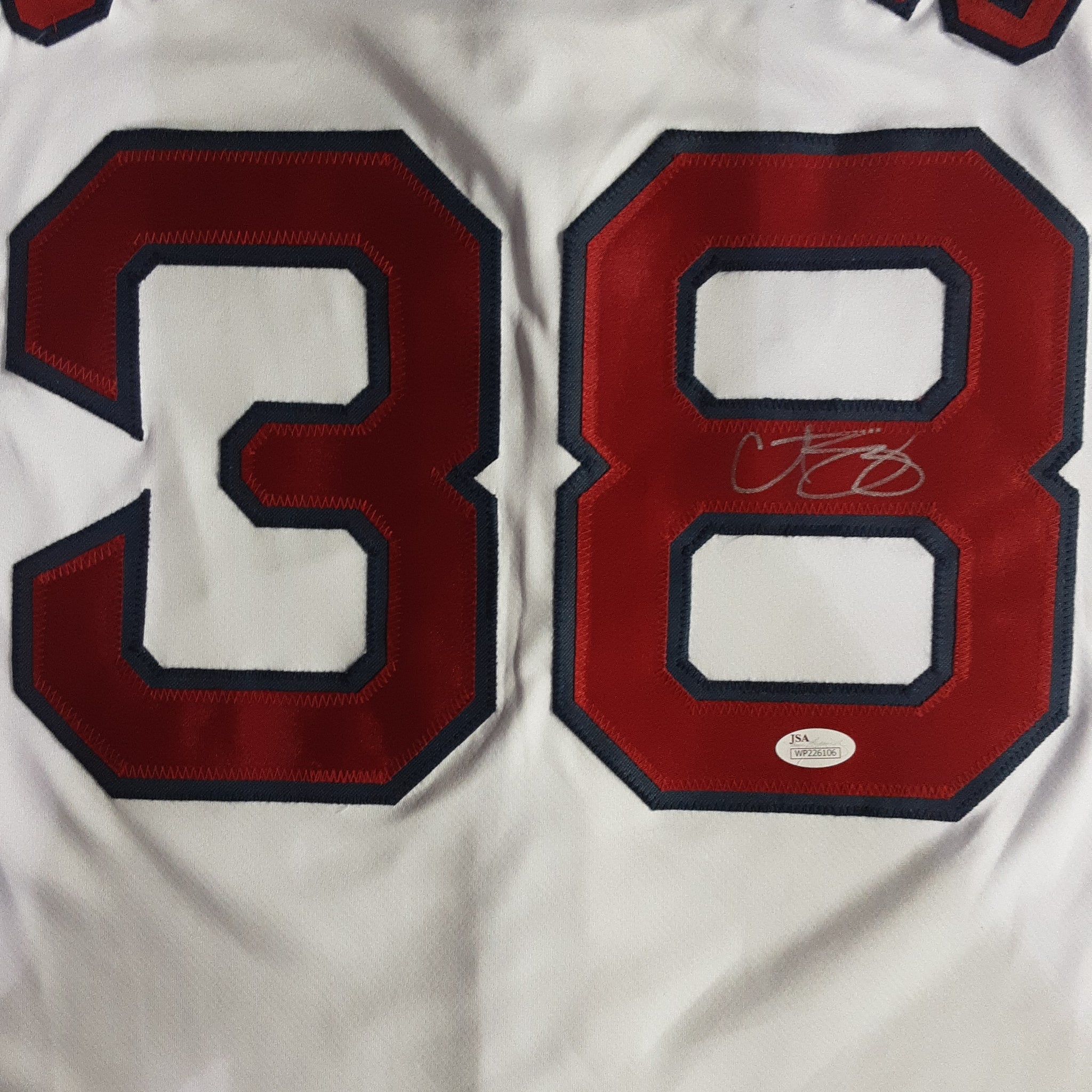 Curt Schilling Authentic Signed Pro Style Jersey Autographed JSA-