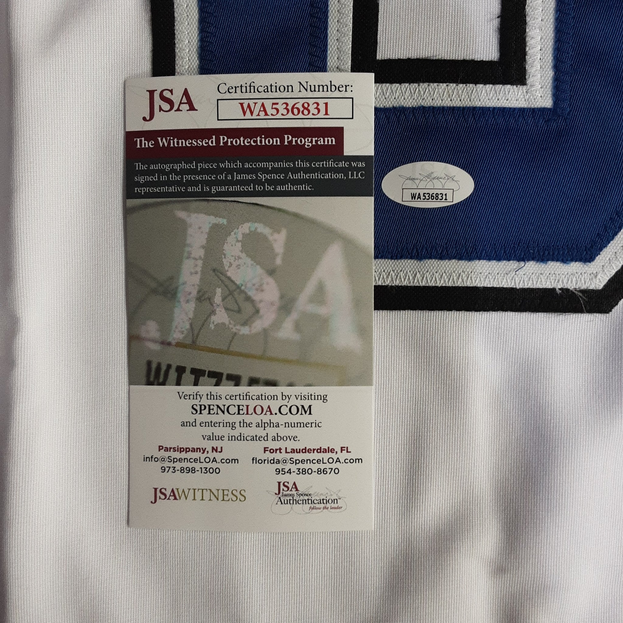 Andrei Vasilevskiy Authentic Signed Pro Style Jersey Autographed JSA-
