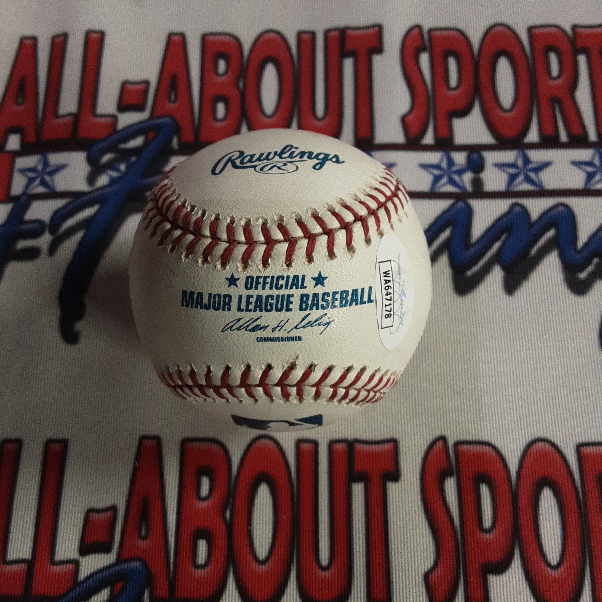 Nasty Boys Brian Knobbs and Jerry Sags Autographed Signed Baseball with Inscription JSA.