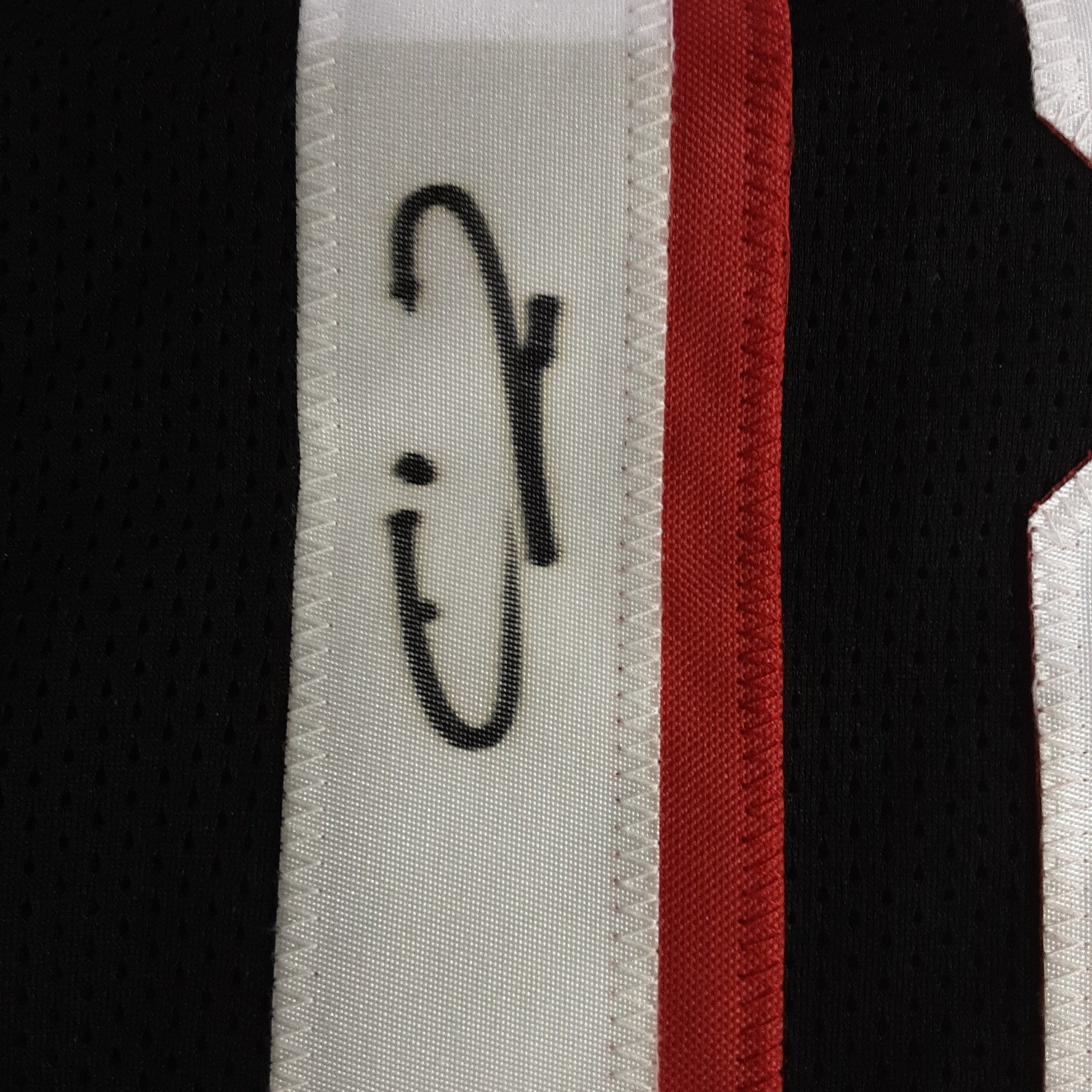 Calvin Ridley framed autographed white jersey